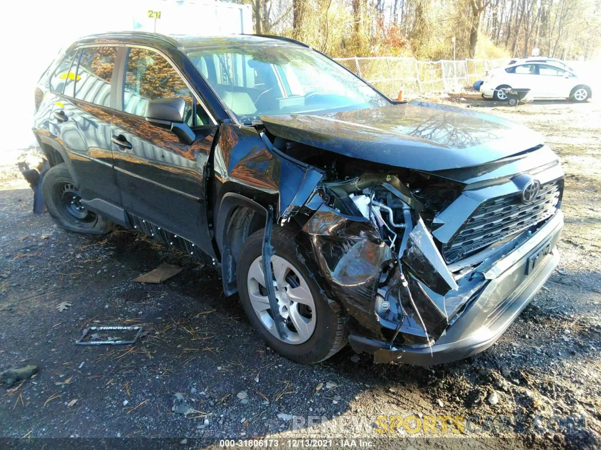 1 Photograph of a damaged car 2T3F1RFV7LC077514 TOYOTA RAV4 2020