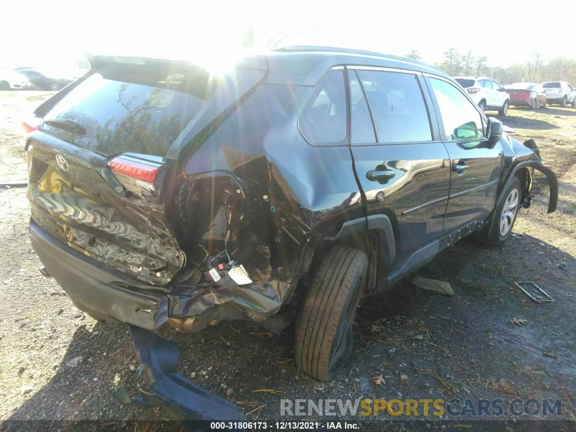 4 Photograph of a damaged car 2T3F1RFV7LC077514 TOYOTA RAV4 2020