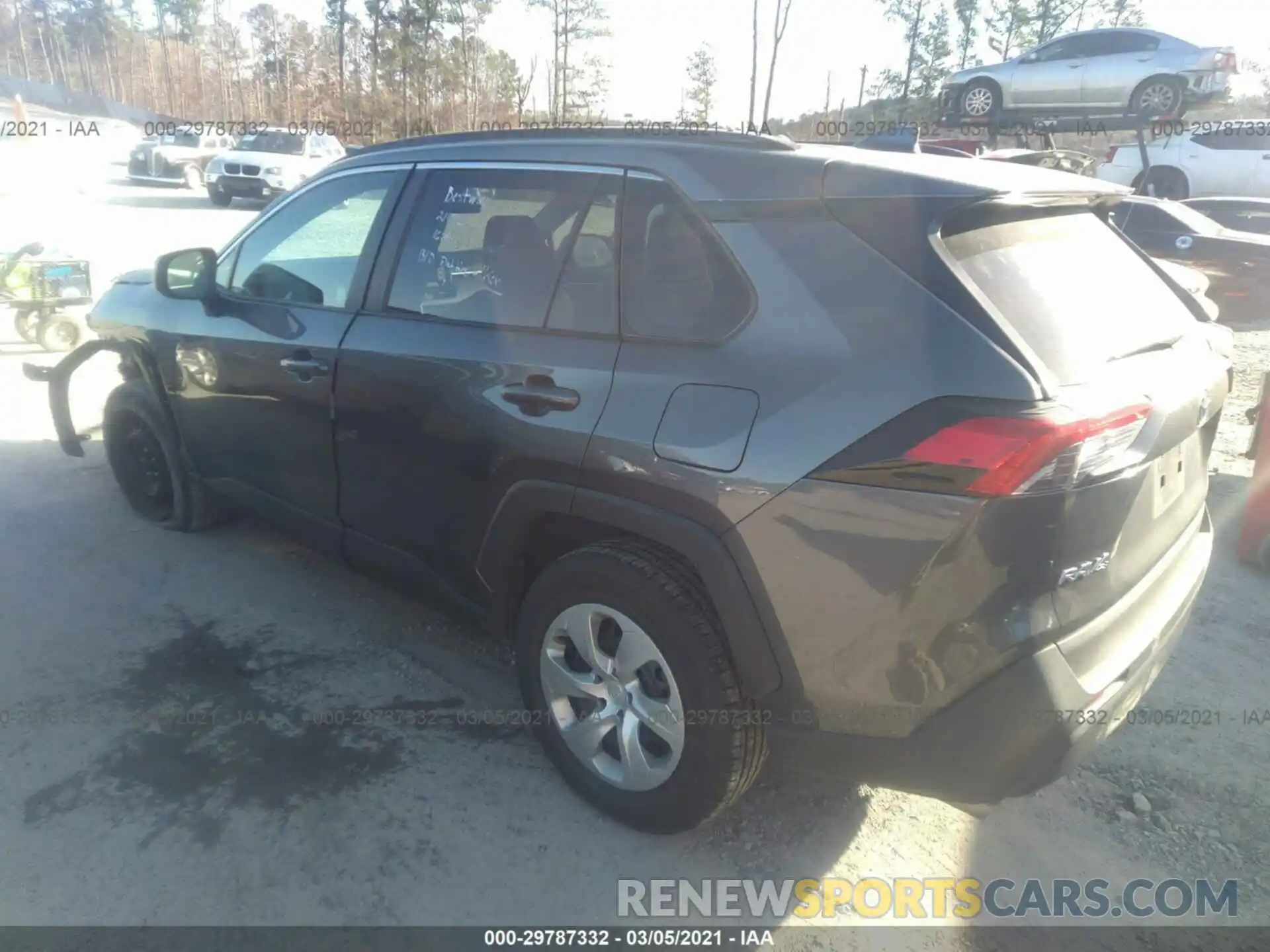 3 Photograph of a damaged car 2T3F1RFV7LC100306 TOYOTA RAV4 2020