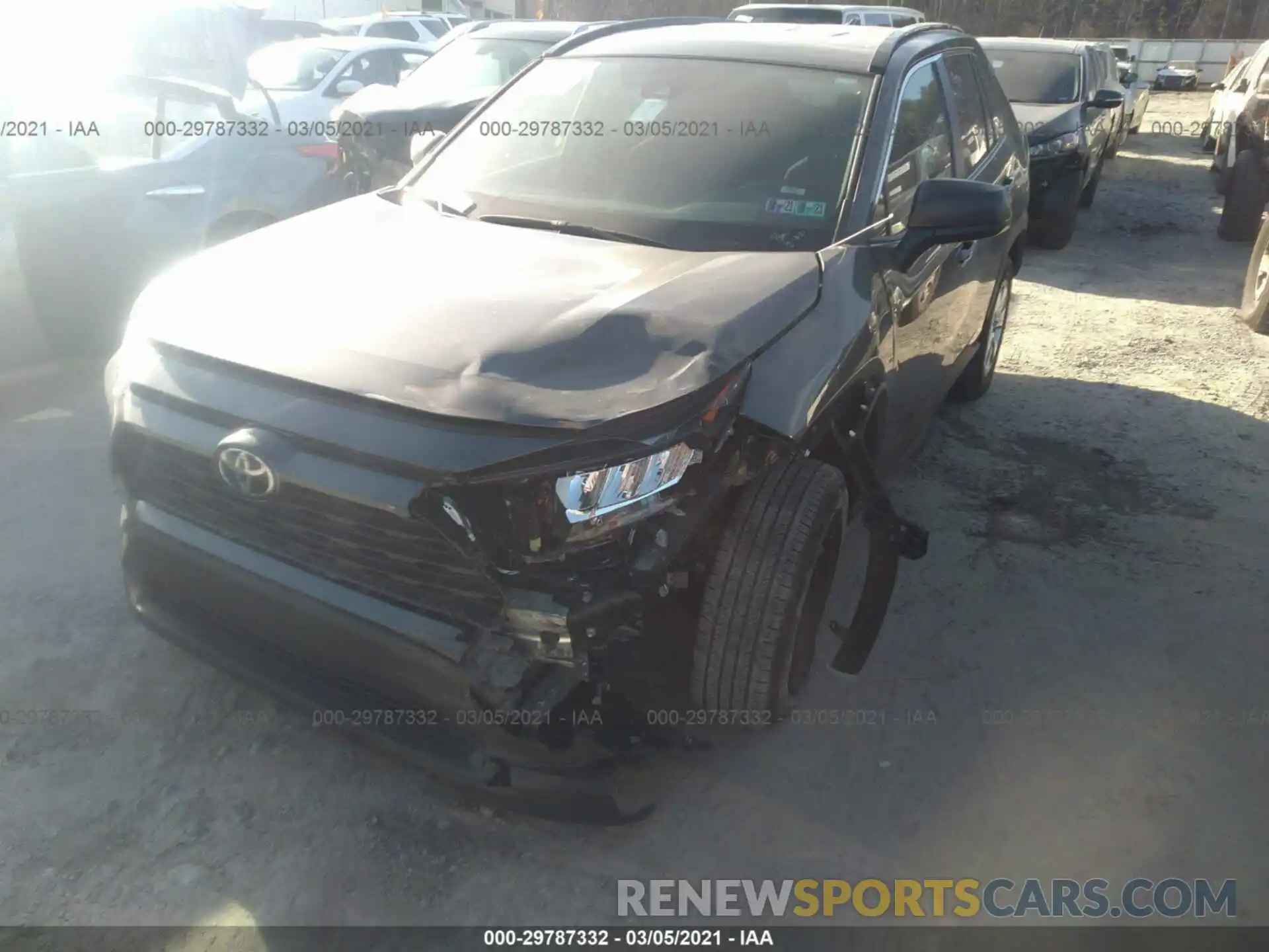 6 Photograph of a damaged car 2T3F1RFV7LC100306 TOYOTA RAV4 2020