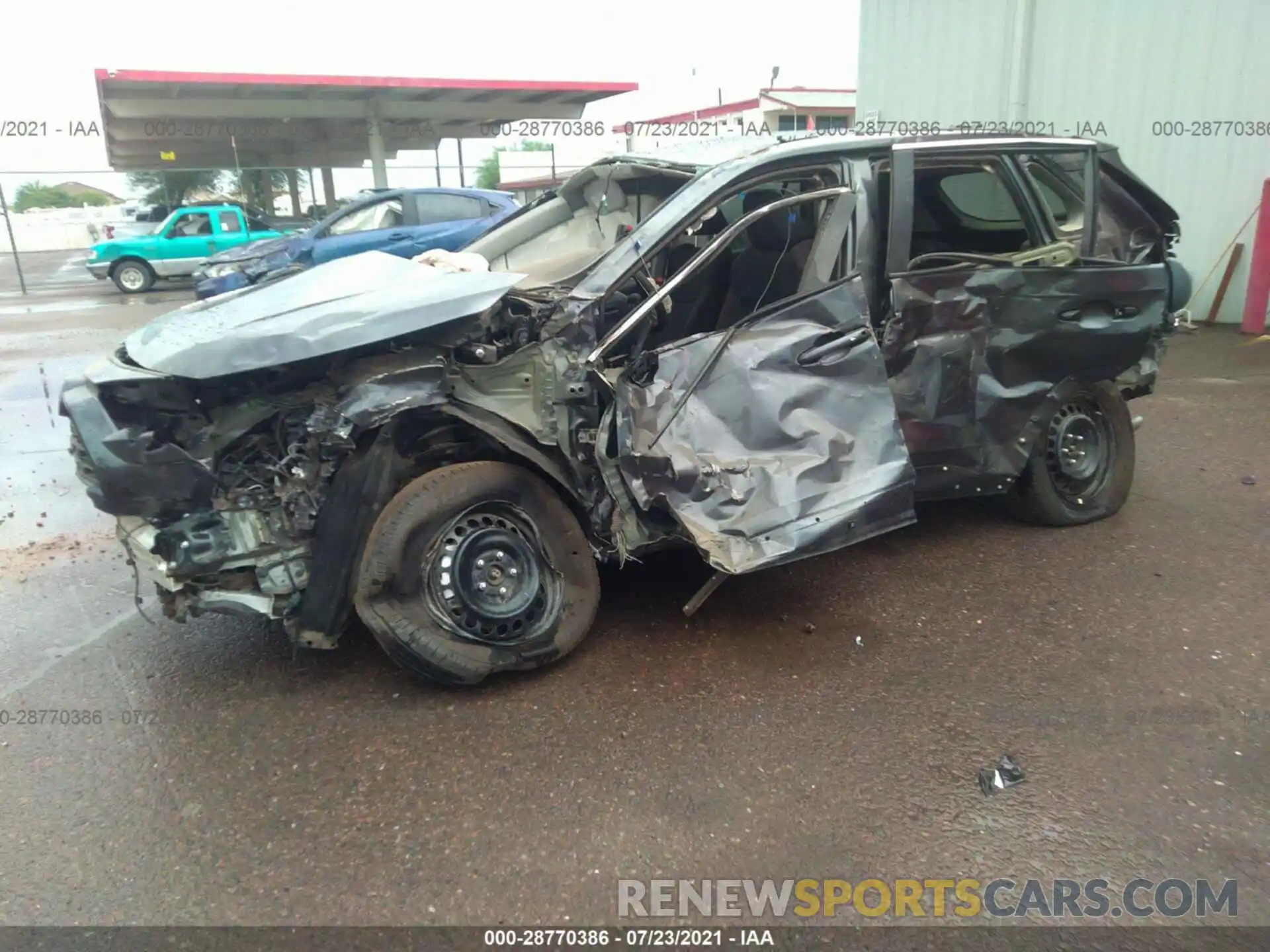 2 Photograph of a damaged car 2T3F1RFV7LC105649 TOYOTA RAV4 2020