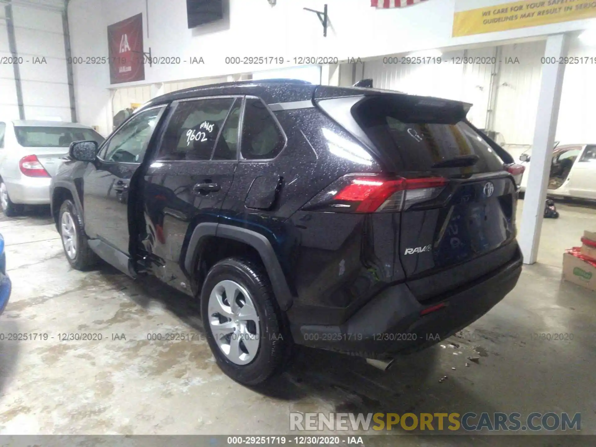 3 Photograph of a damaged car 2T3F1RFV7LC105828 TOYOTA RAV4 2020