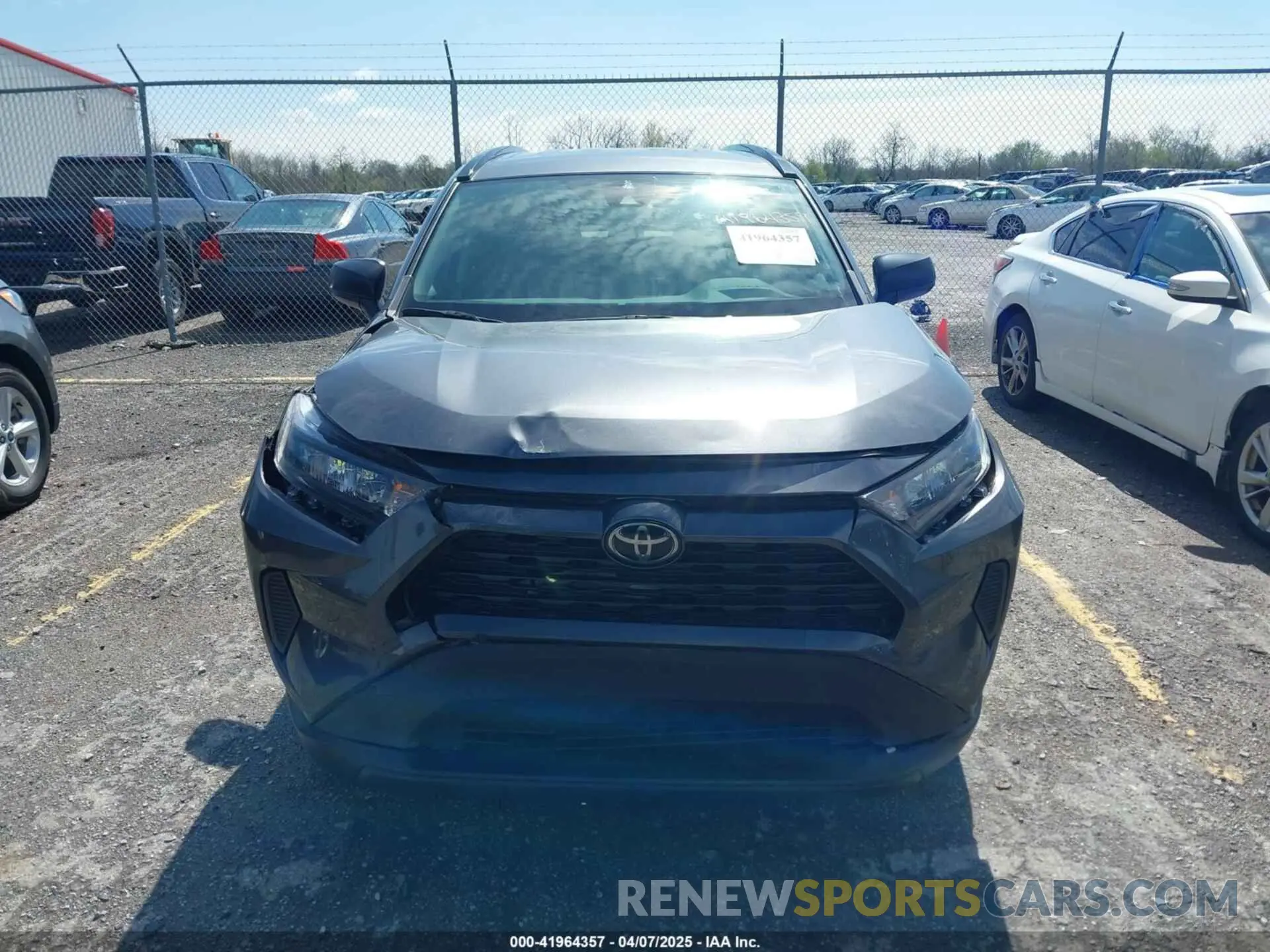 12 Photograph of a damaged car 2T3F1RFV7LC111497 TOYOTA RAV4 2020