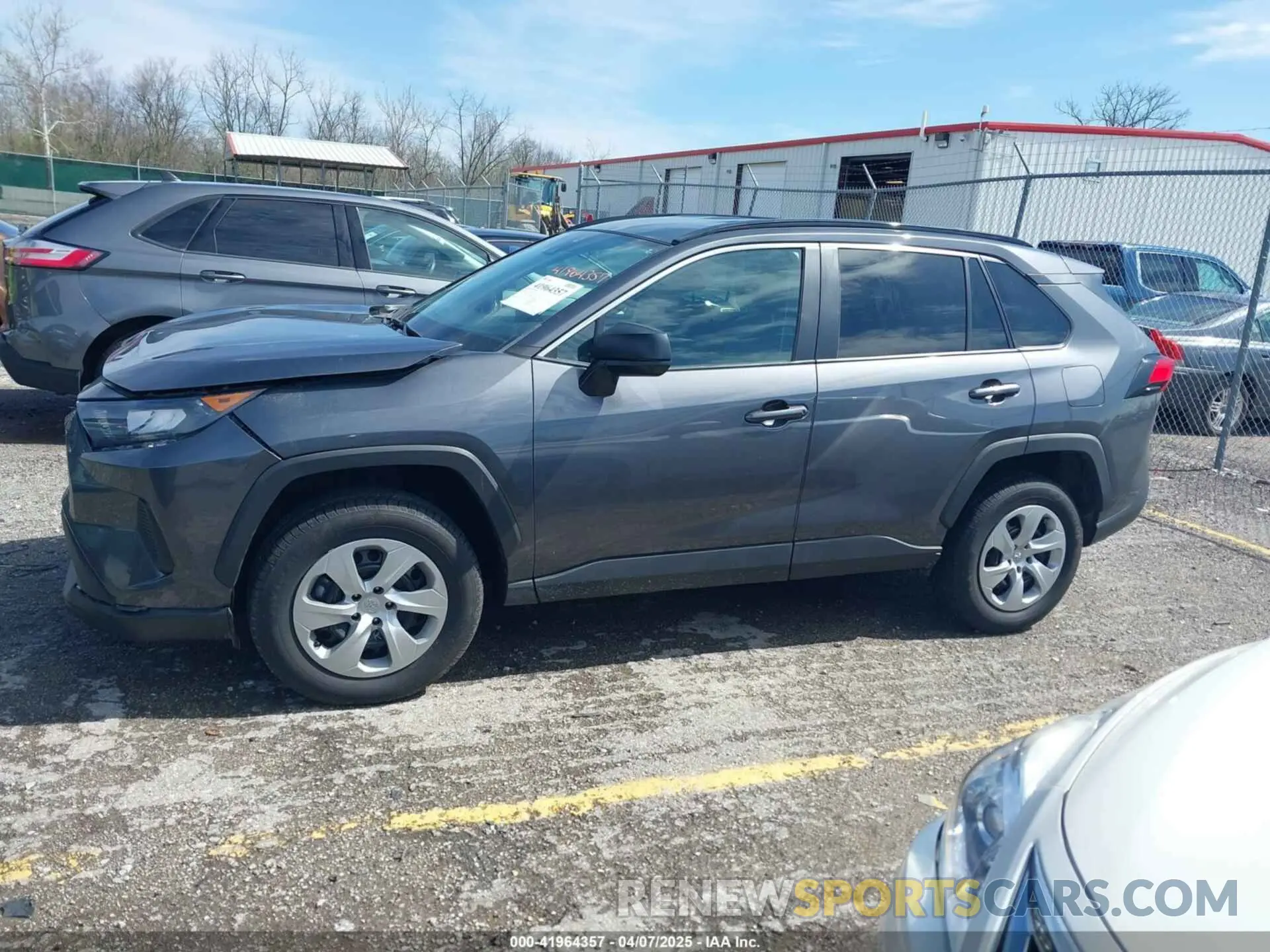 14 Photograph of a damaged car 2T3F1RFV7LC111497 TOYOTA RAV4 2020