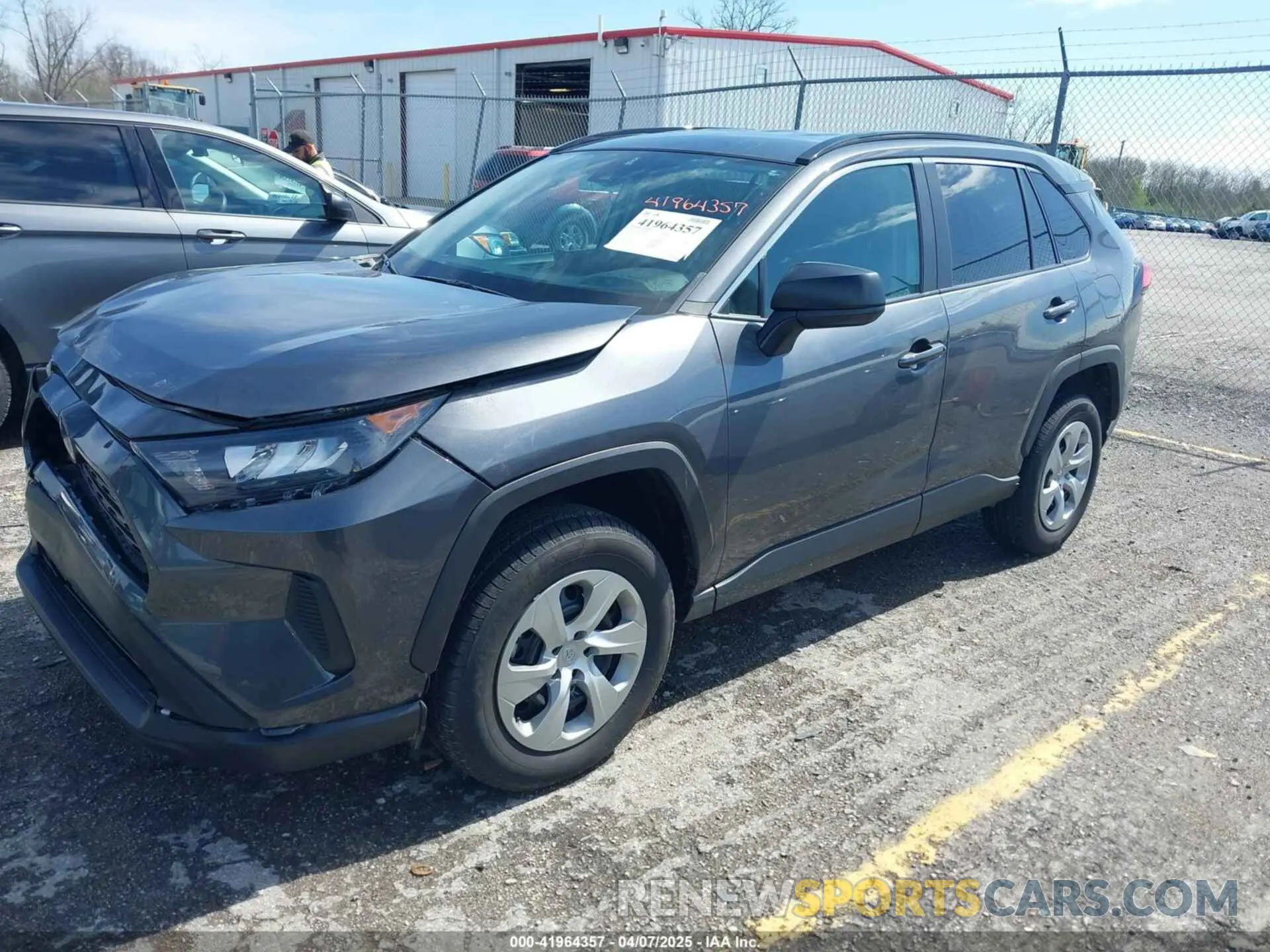 2 Photograph of a damaged car 2T3F1RFV7LC111497 TOYOTA RAV4 2020