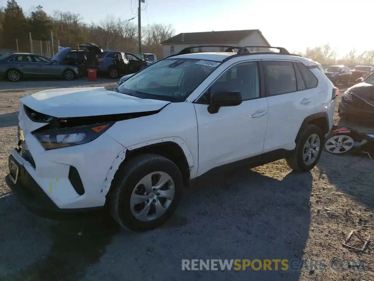 1 Photograph of a damaged car 2T3F1RFV7LC111967 TOYOTA RAV4 2020