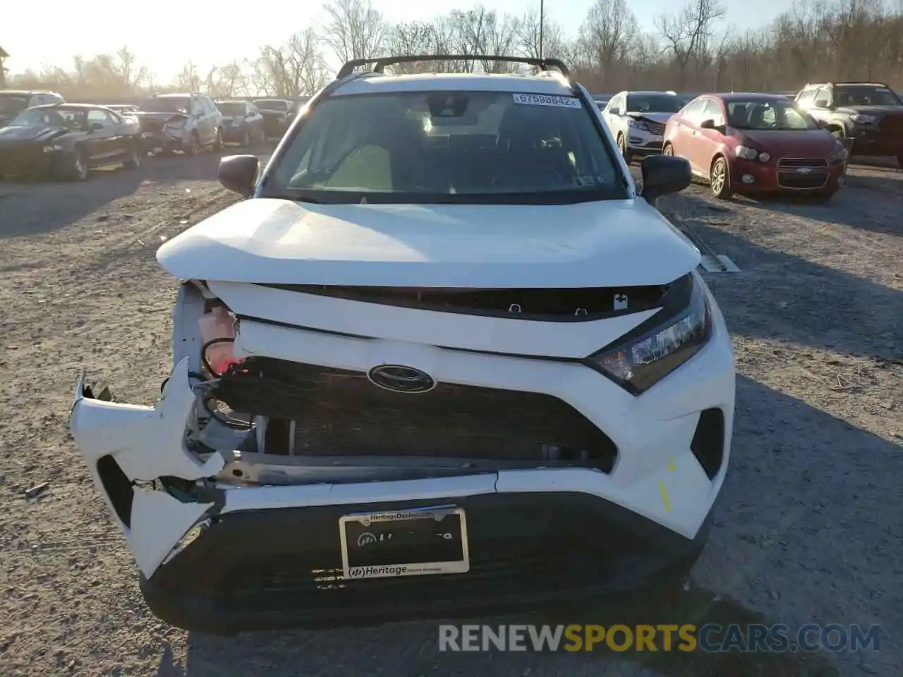 5 Photograph of a damaged car 2T3F1RFV7LC111967 TOYOTA RAV4 2020