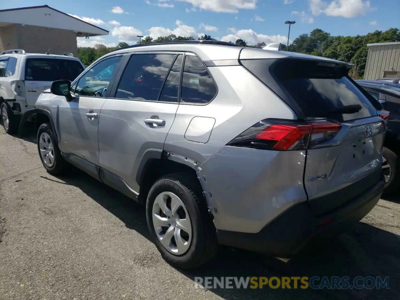 3 Photograph of a damaged car 2T3F1RFV7LC132690 TOYOTA RAV4 2020