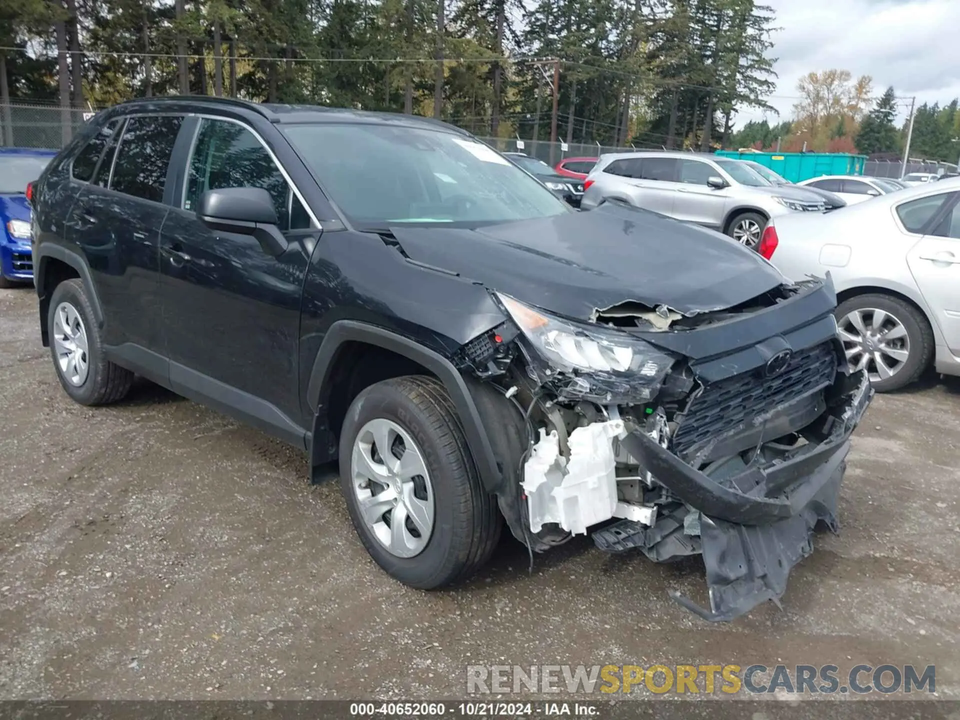 1 Photograph of a damaged car 2T3F1RFV7LW094568 TOYOTA RAV4 2020