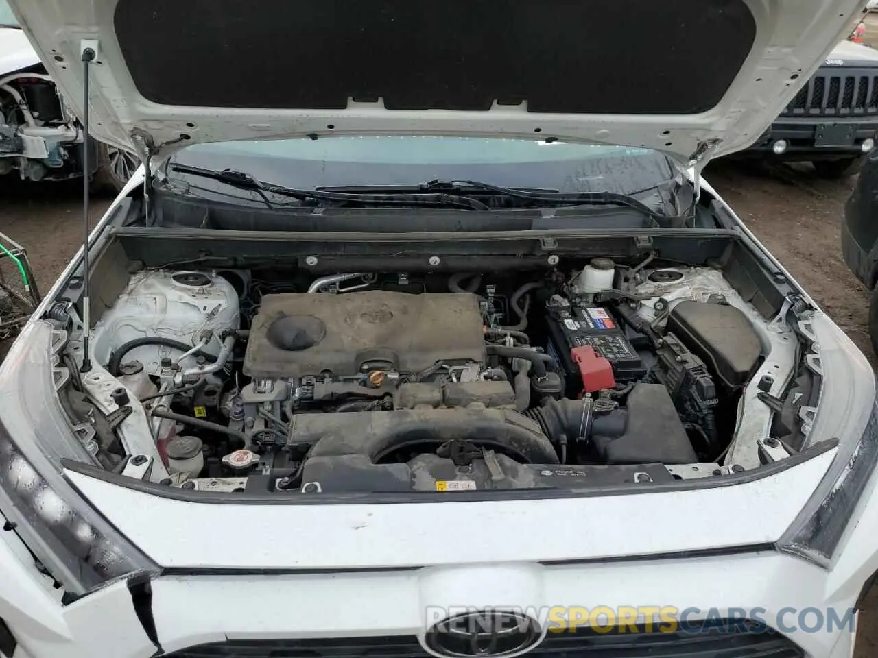13 Photograph of a damaged car 2T3F1RFV7LW096658 TOYOTA RAV4 2020