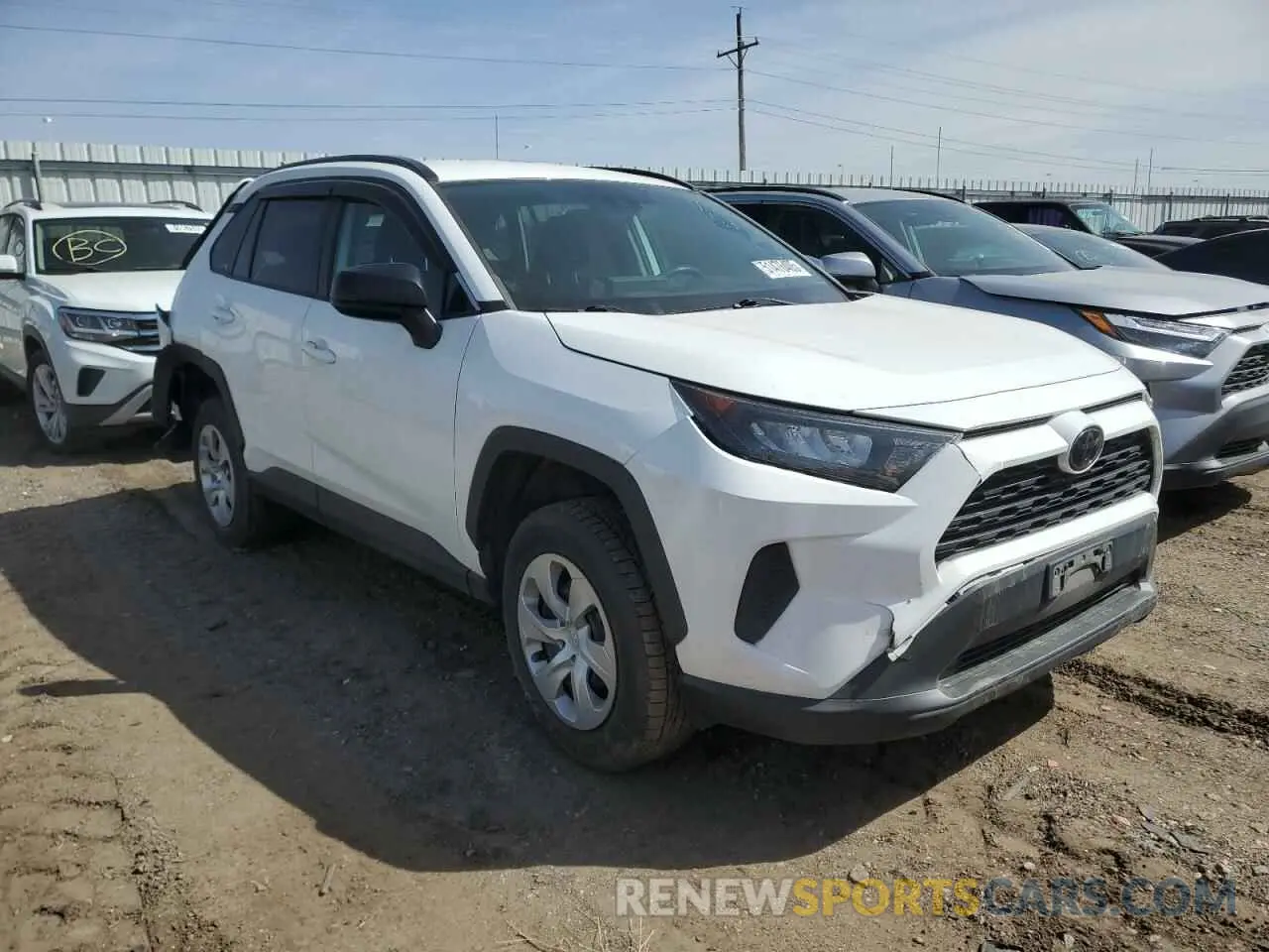 4 Photograph of a damaged car 2T3F1RFV7LW096658 TOYOTA RAV4 2020