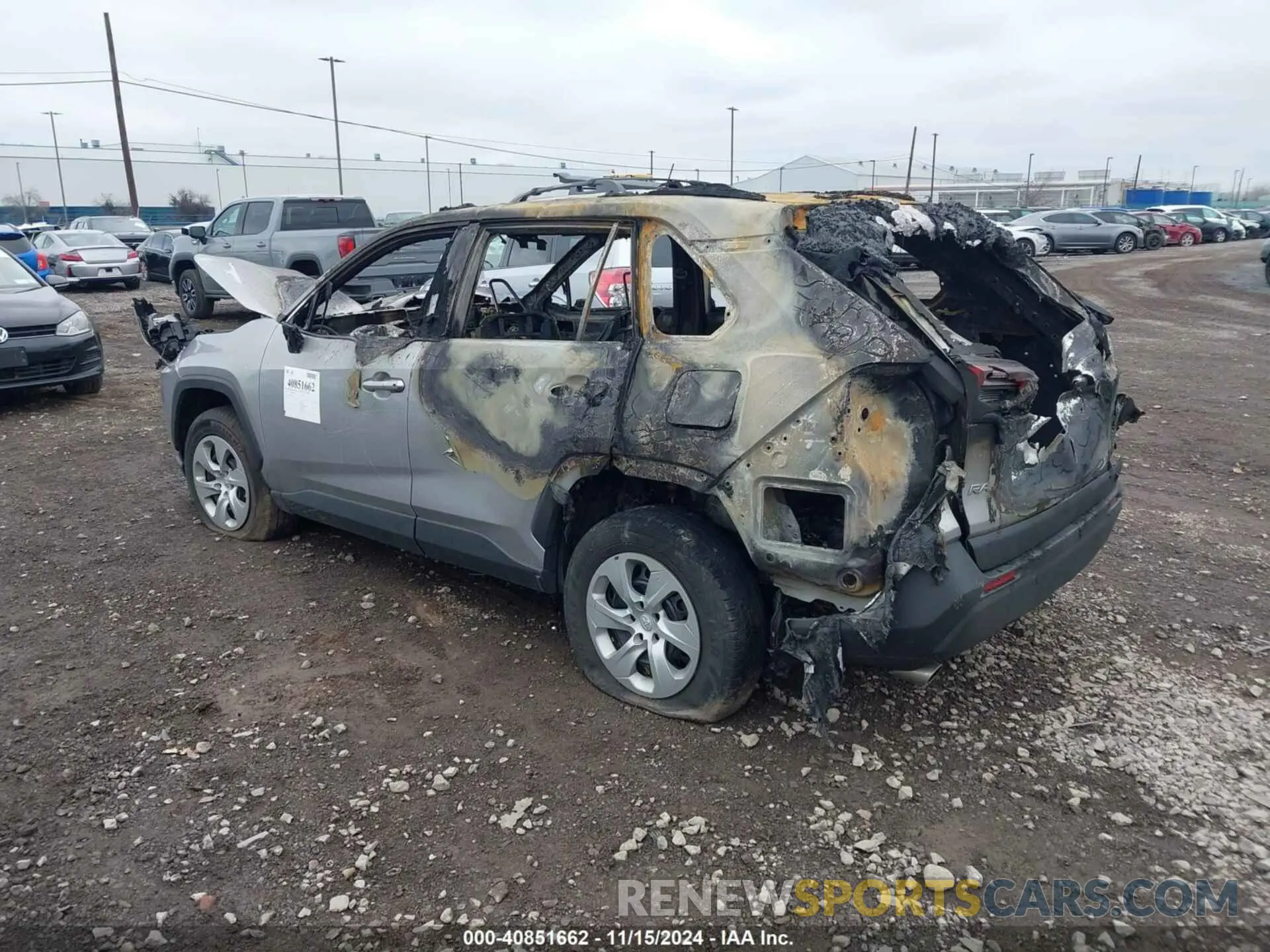 3 Photograph of a damaged car 2T3F1RFV8LC061287 TOYOTA RAV4 2020