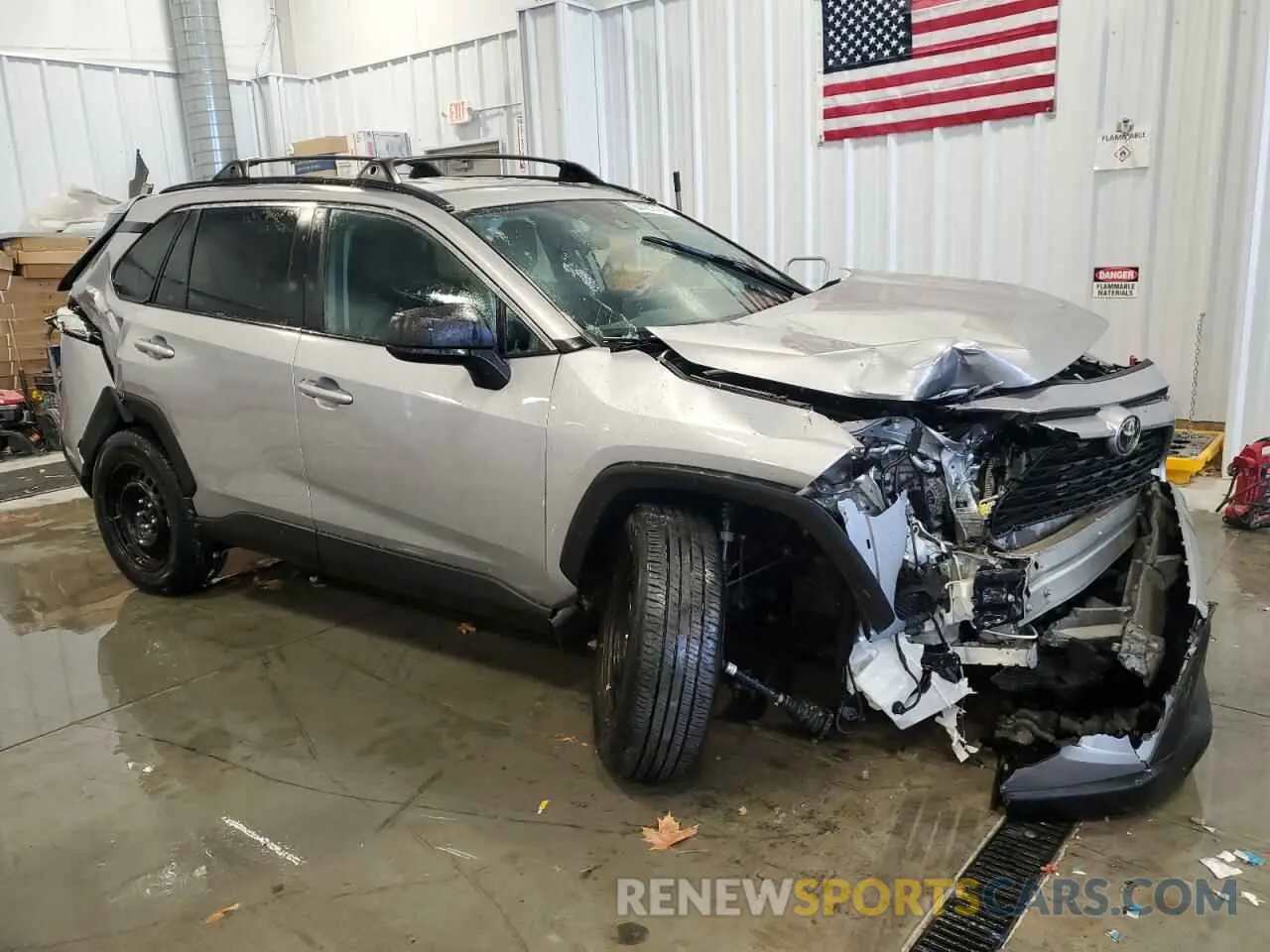 4 Photograph of a damaged car 2T3F1RFV8LC071317 TOYOTA RAV4 2020