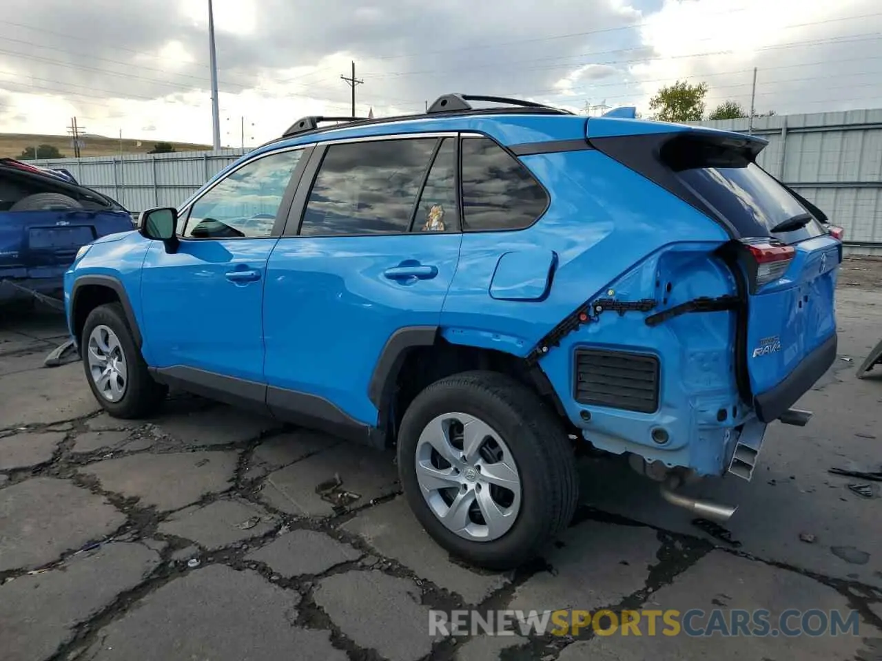 2 Photograph of a damaged car 2T3F1RFV8LC080048 TOYOTA RAV4 2020