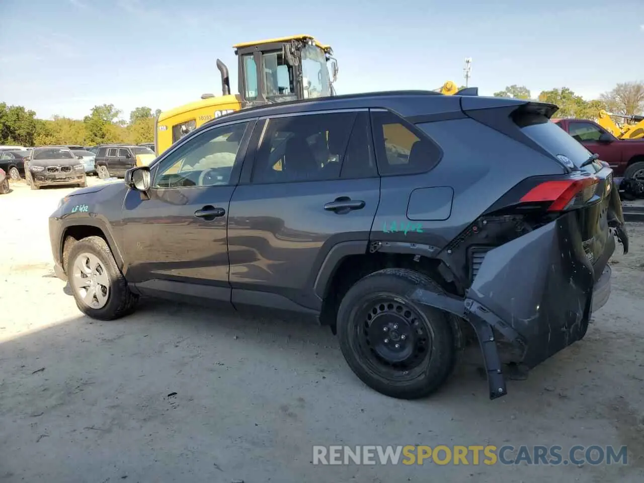 2 Photograph of a damaged car 2T3F1RFV8LC099943 TOYOTA RAV4 2020