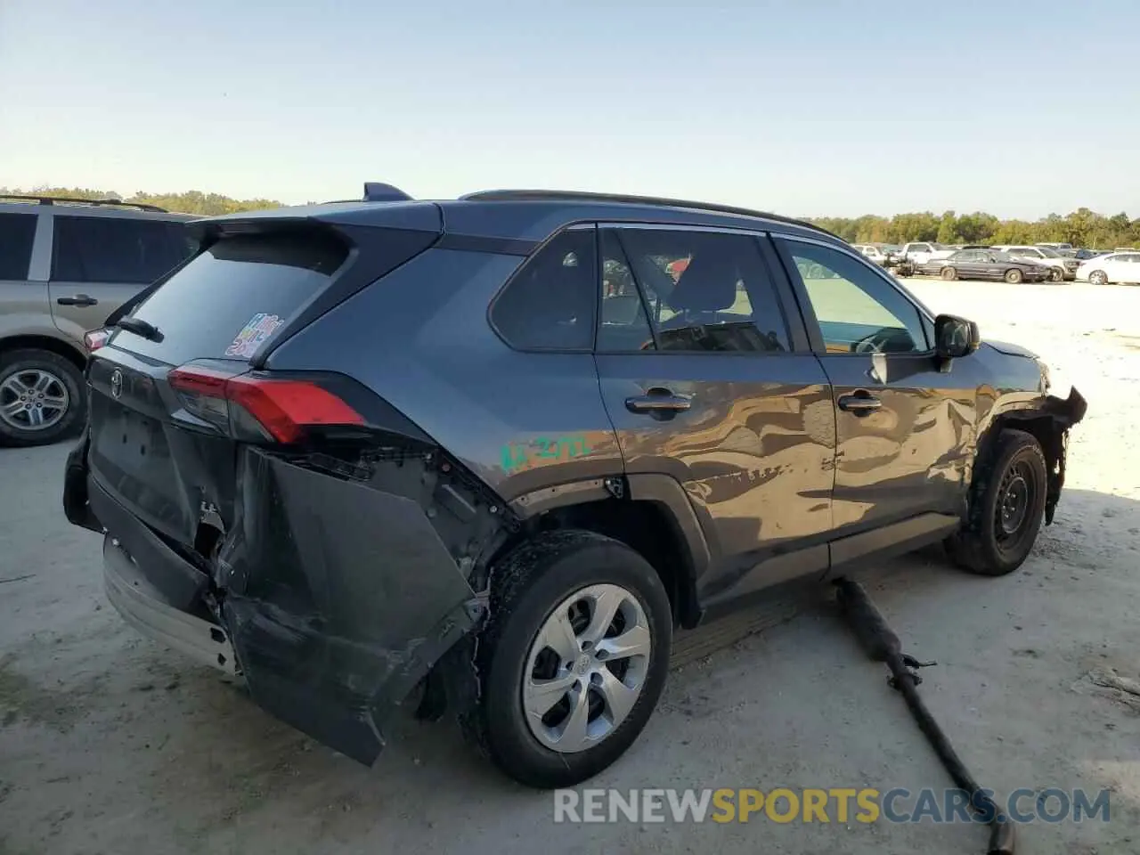 3 Photograph of a damaged car 2T3F1RFV8LC099943 TOYOTA RAV4 2020