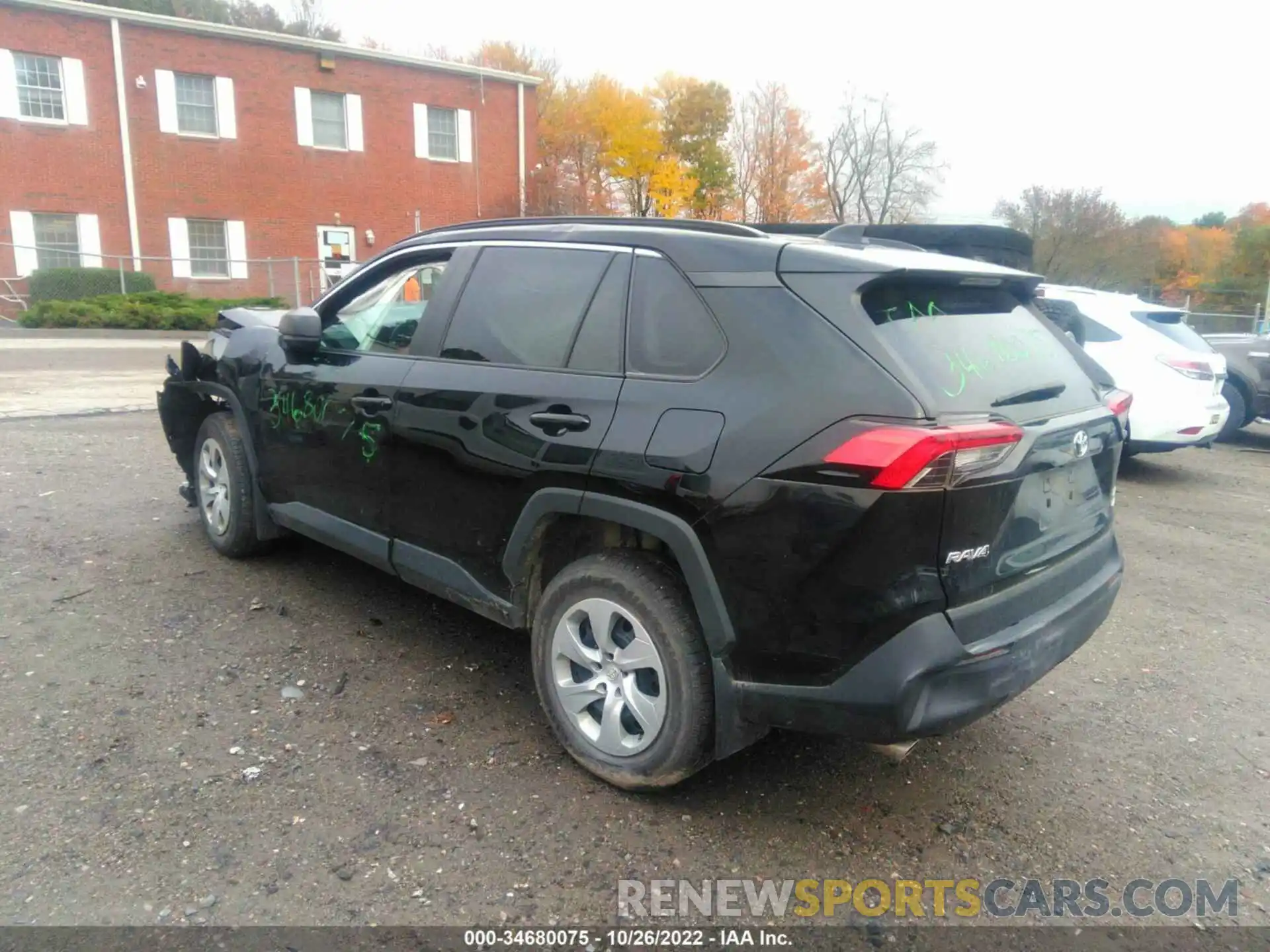 3 Photograph of a damaged car 2T3F1RFV8LC109175 TOYOTA RAV4 2020