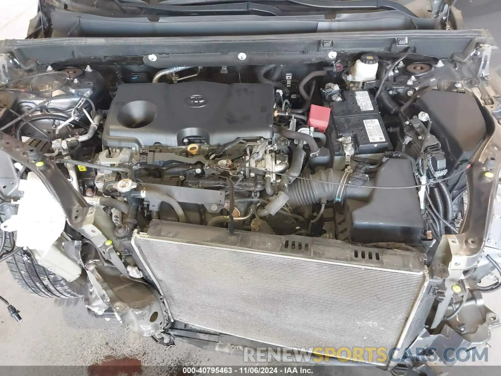 10 Photograph of a damaged car 2T3F1RFV8LW092778 TOYOTA RAV4 2020