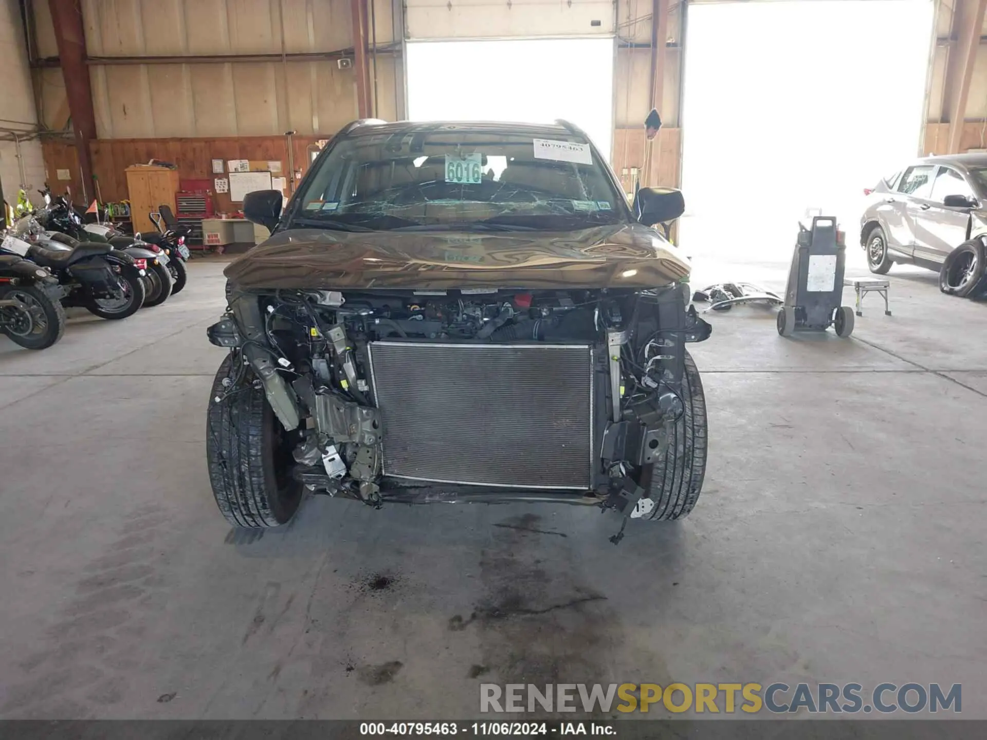 13 Photograph of a damaged car 2T3F1RFV8LW092778 TOYOTA RAV4 2020