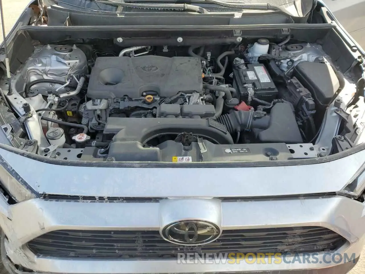11 Photograph of a damaged car 2T3F1RFV8LW107618 TOYOTA RAV4 2020