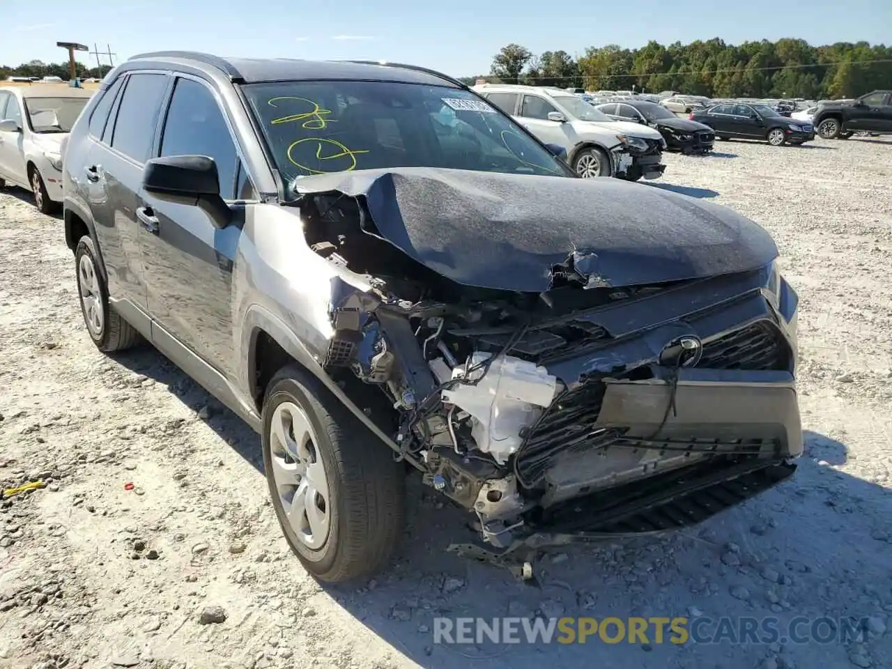 1 Photograph of a damaged car 2T3F1RFV9LC072119 TOYOTA RAV4 2020