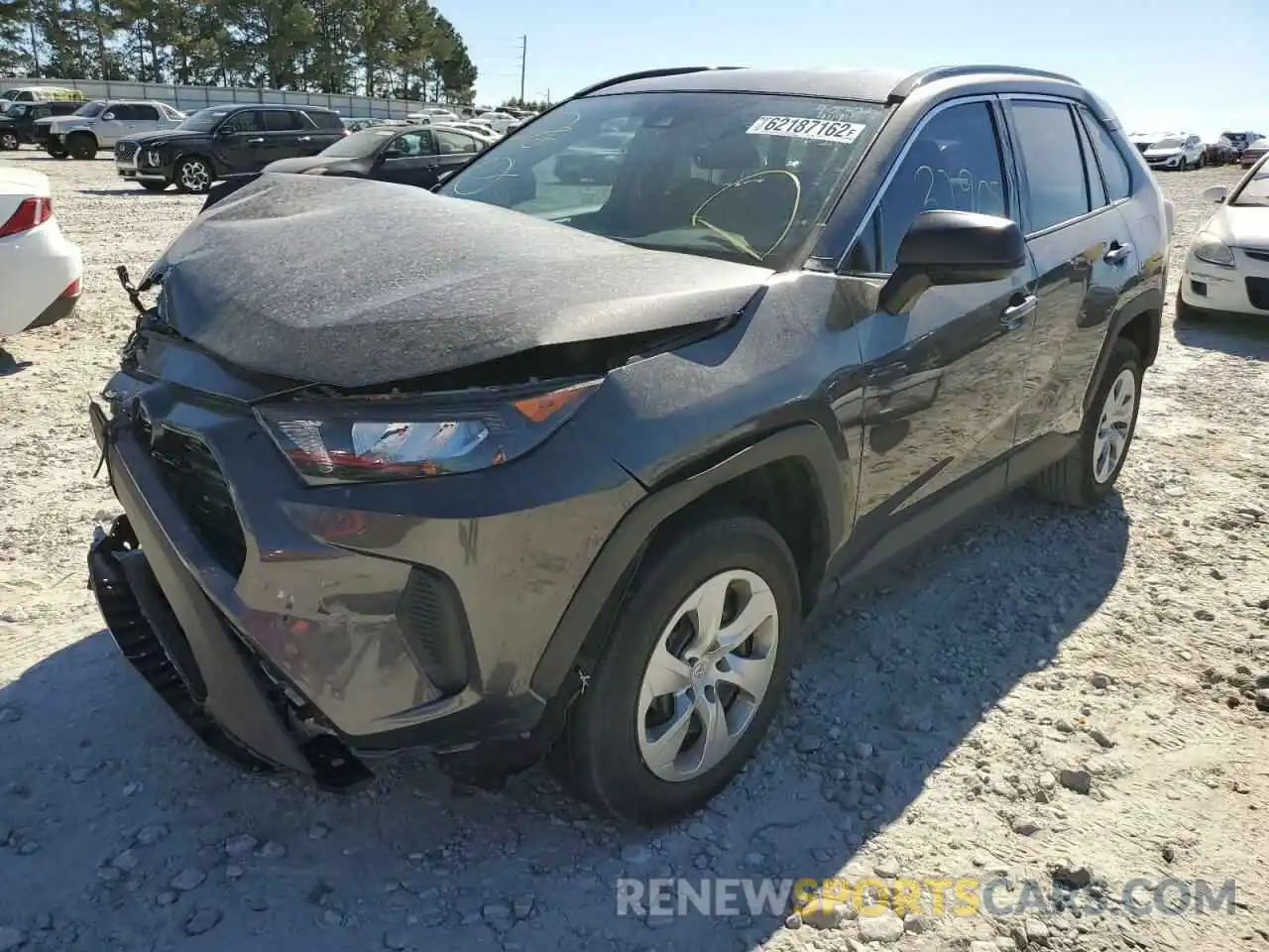 2 Photograph of a damaged car 2T3F1RFV9LC072119 TOYOTA RAV4 2020