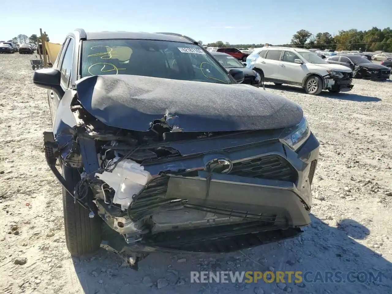 9 Photograph of a damaged car 2T3F1RFV9LC072119 TOYOTA RAV4 2020