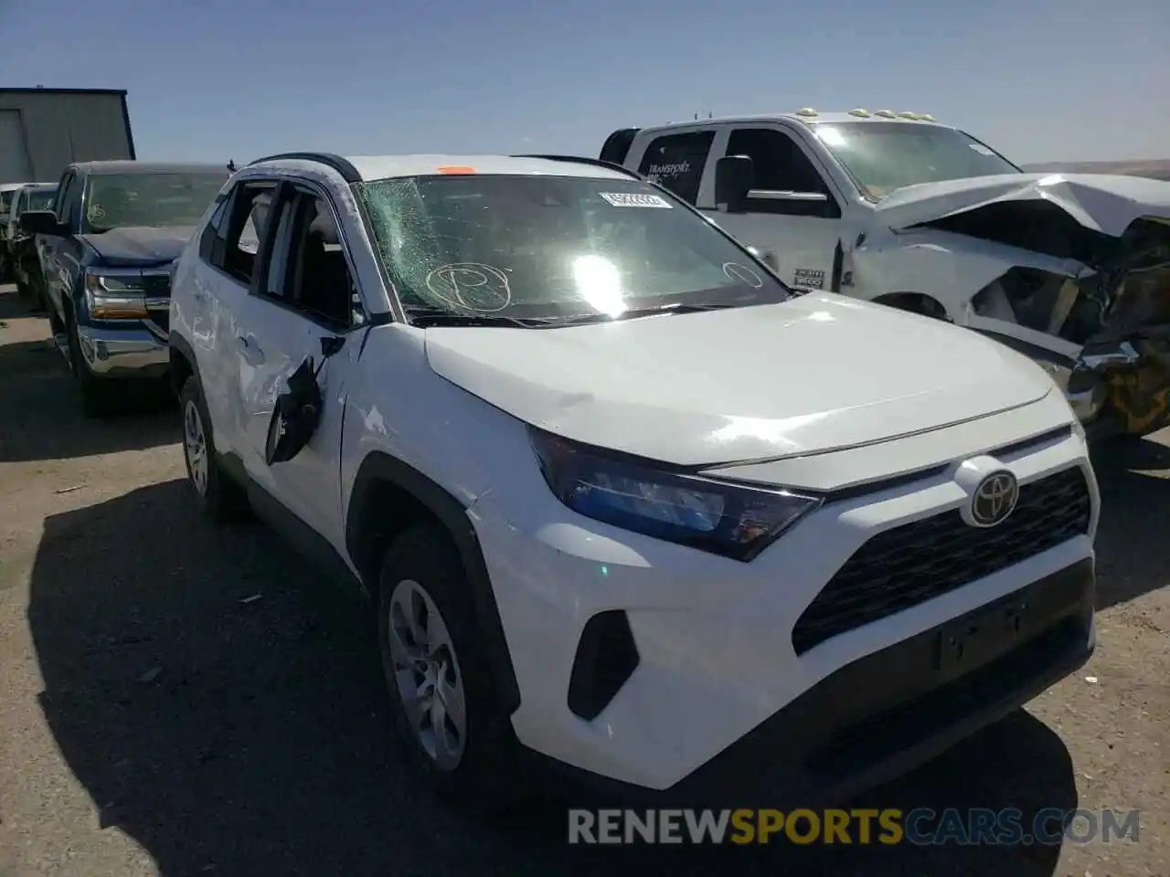 9 Photograph of a damaged car 2T3F1RFV9LC084545 TOYOTA RAV4 2020