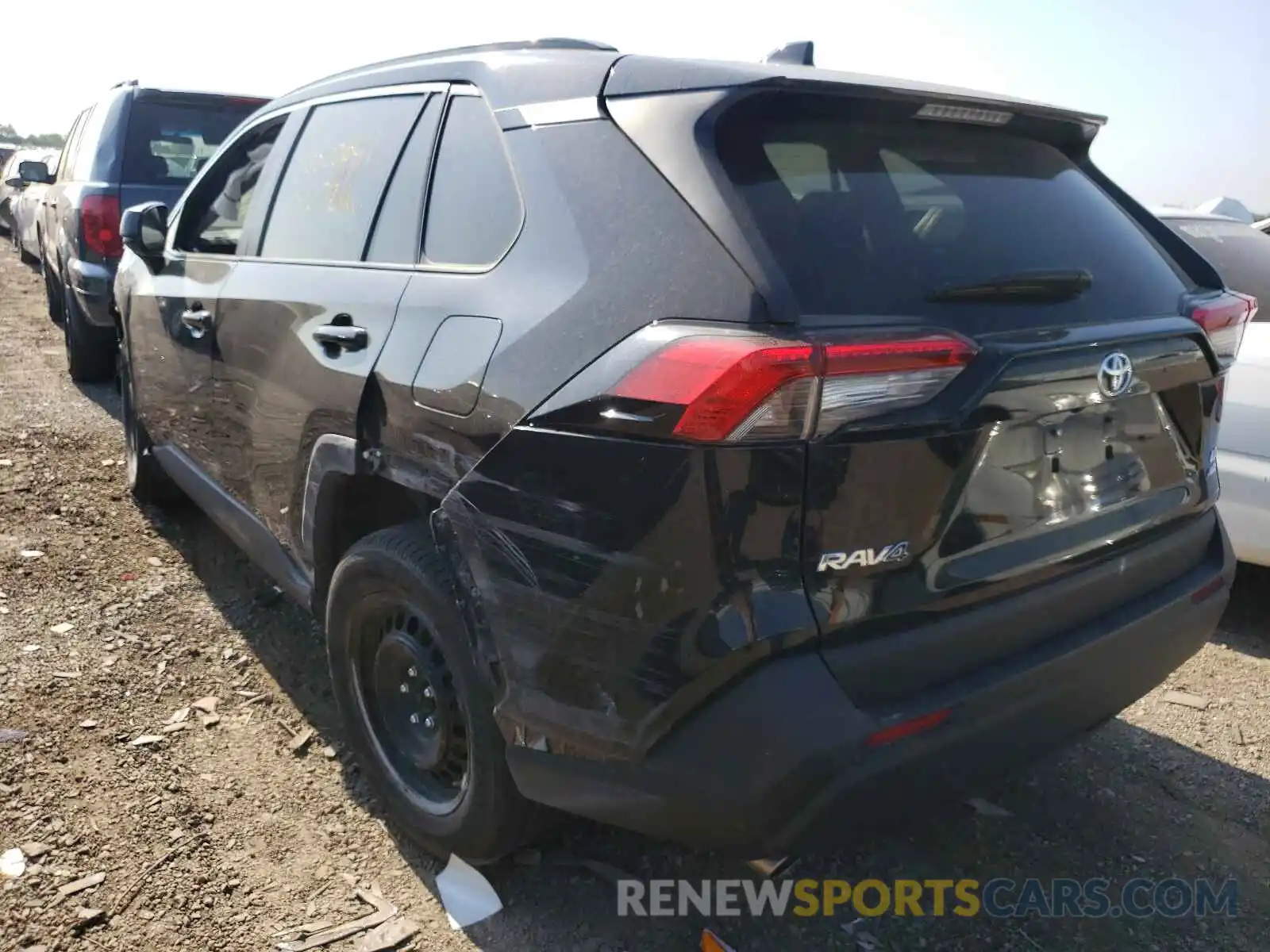 3 Photograph of a damaged car 2T3F1RFV9LC087283 TOYOTA RAV4 2020