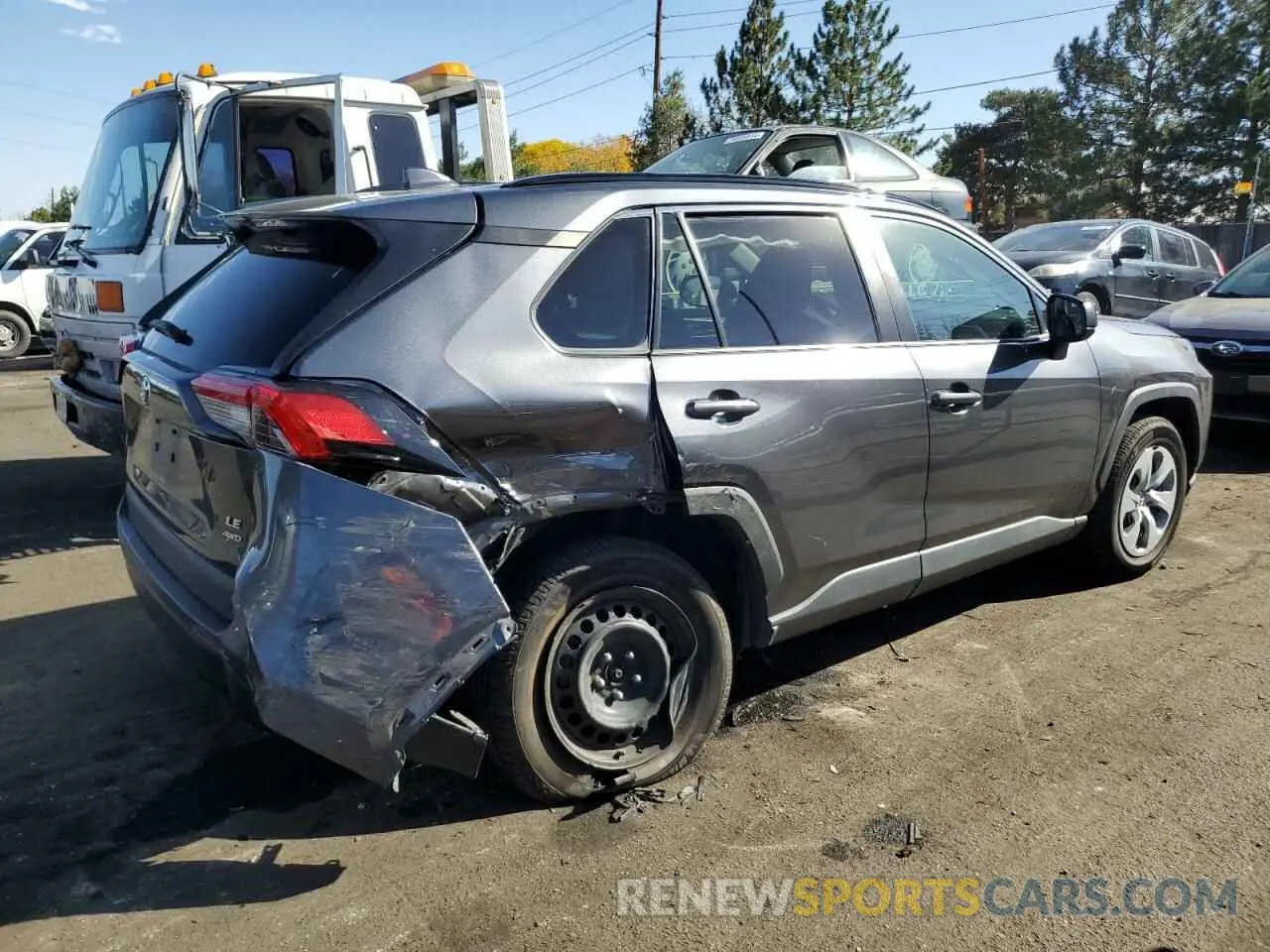3 Photograph of a damaged car 2T3F1RFV9LC088224 TOYOTA RAV4 2020