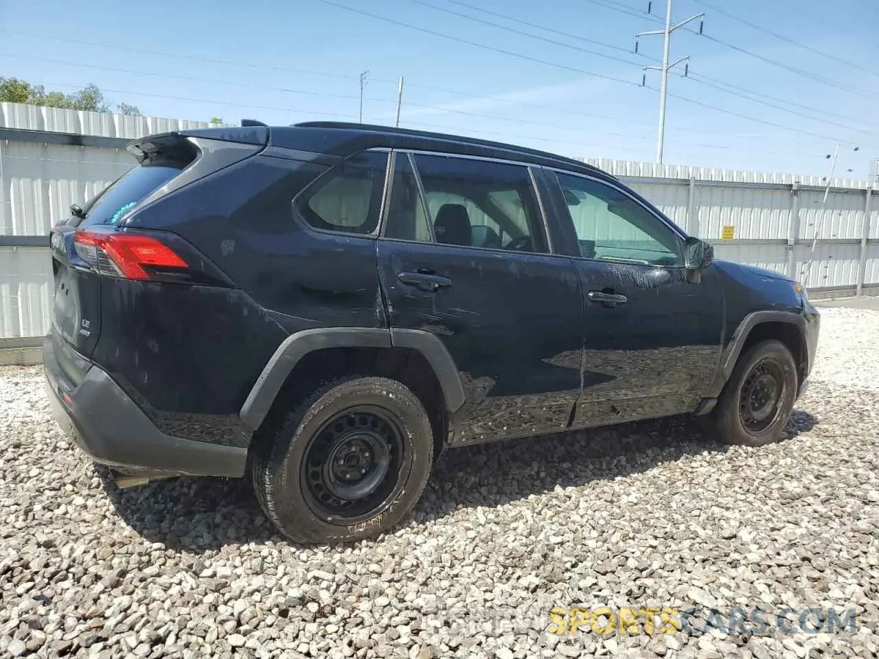 3 Photograph of a damaged car 2T3F1RFV9LC136644 TOYOTA RAV4 2020