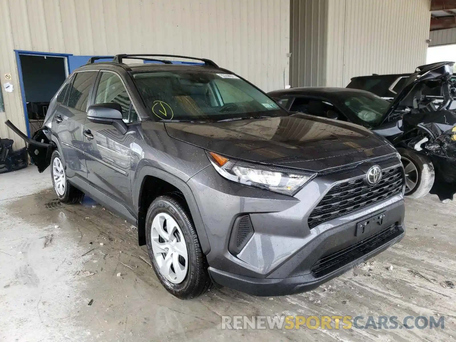 1 Photograph of a damaged car 2T3F1RFV9LC140483 TOYOTA RAV4 2020