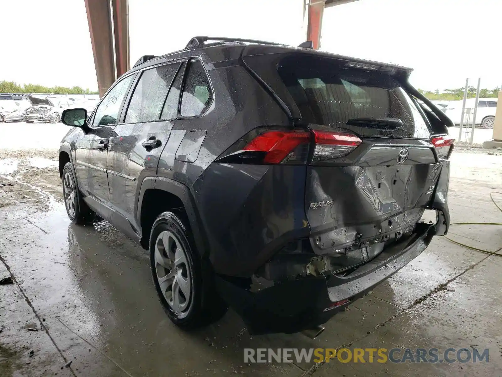 3 Photograph of a damaged car 2T3F1RFV9LC140483 TOYOTA RAV4 2020