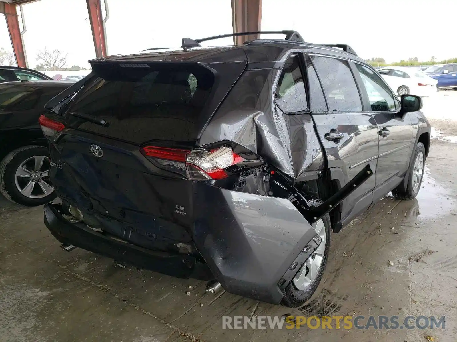 4 Photograph of a damaged car 2T3F1RFV9LC140483 TOYOTA RAV4 2020