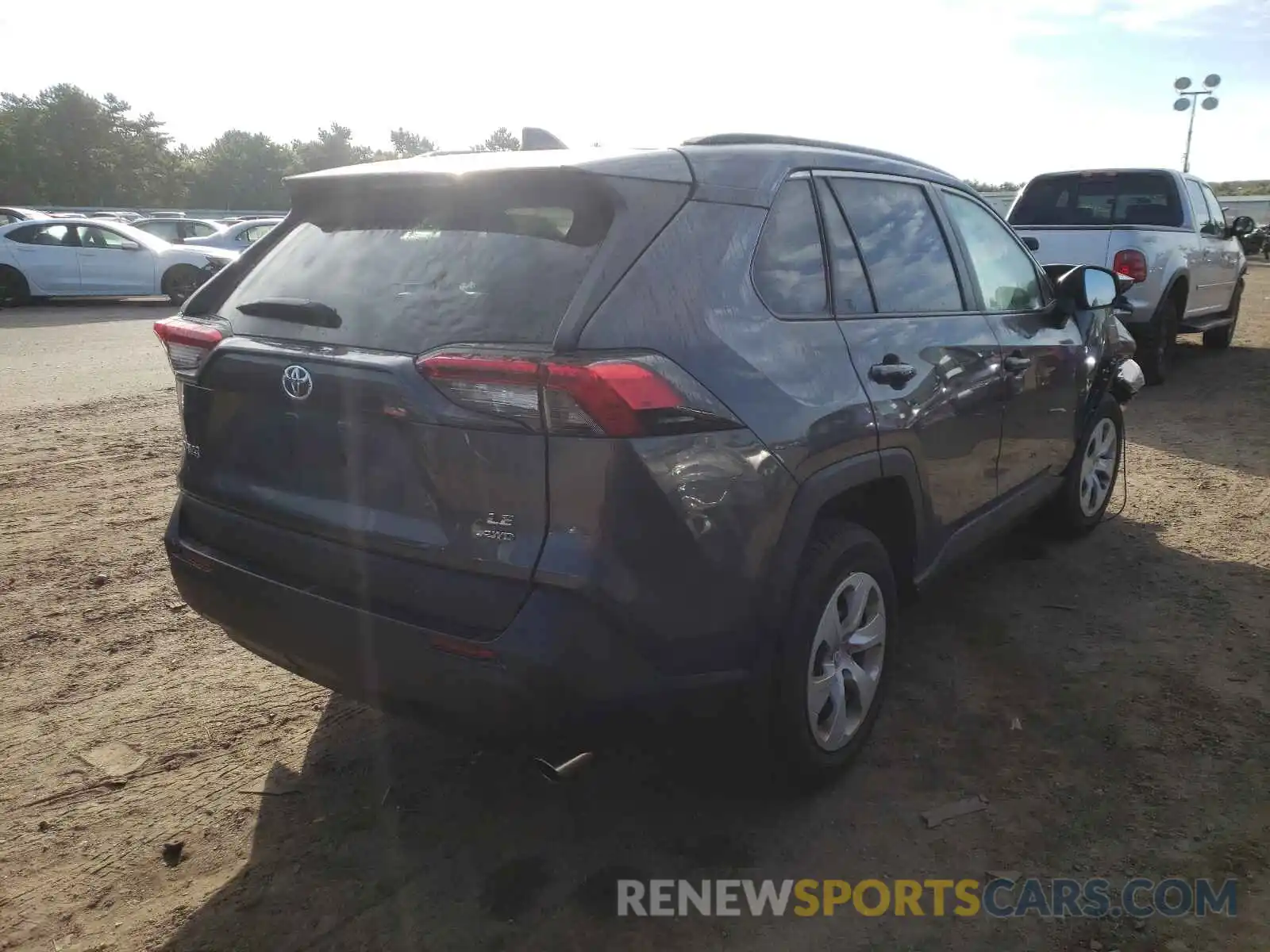 4 Photograph of a damaged car 2T3F1RFV9LW125108 TOYOTA RAV4 2020