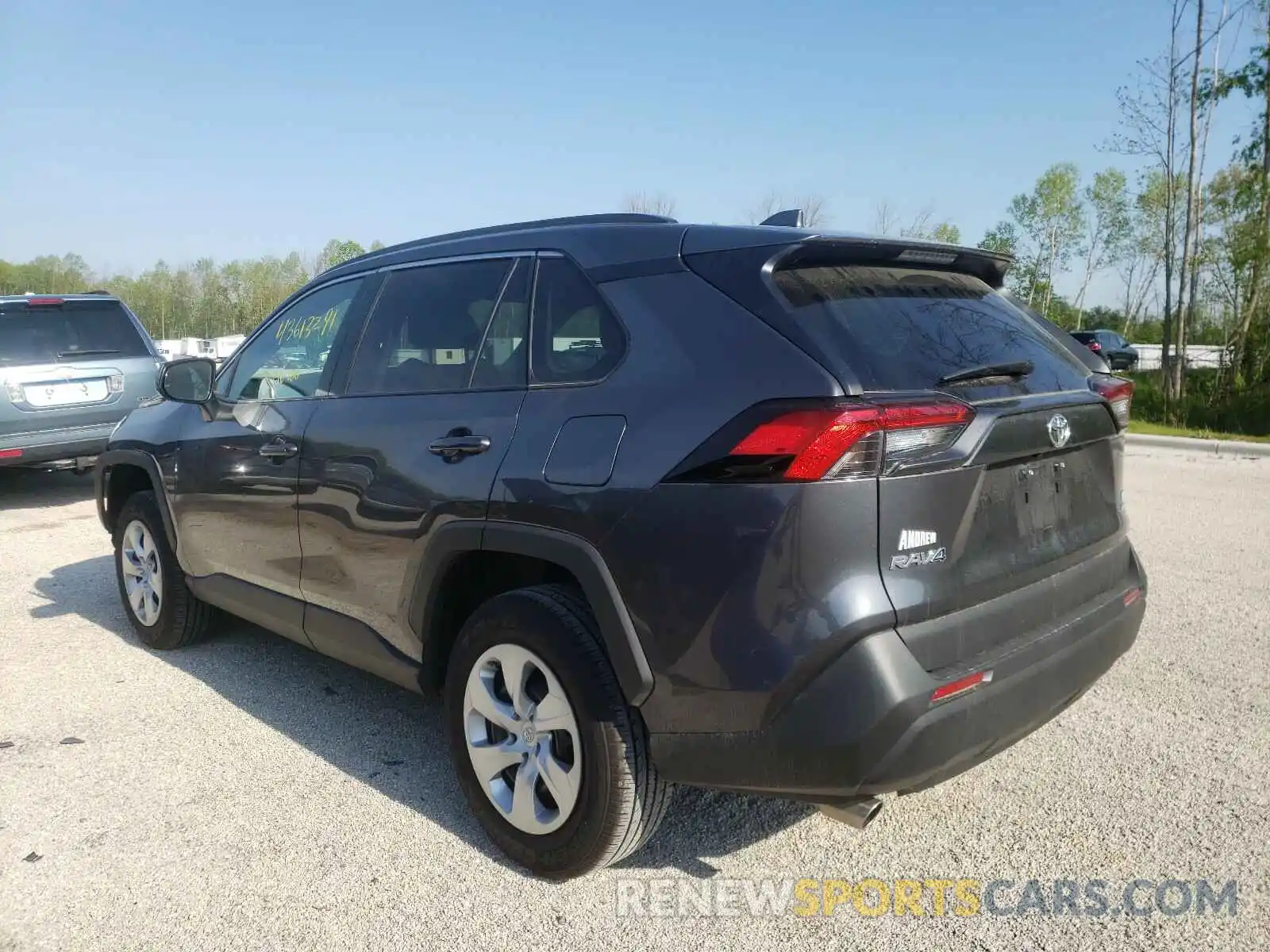 3 Photograph of a damaged car 2T3F1RFVXLC080794 TOYOTA RAV4 2020