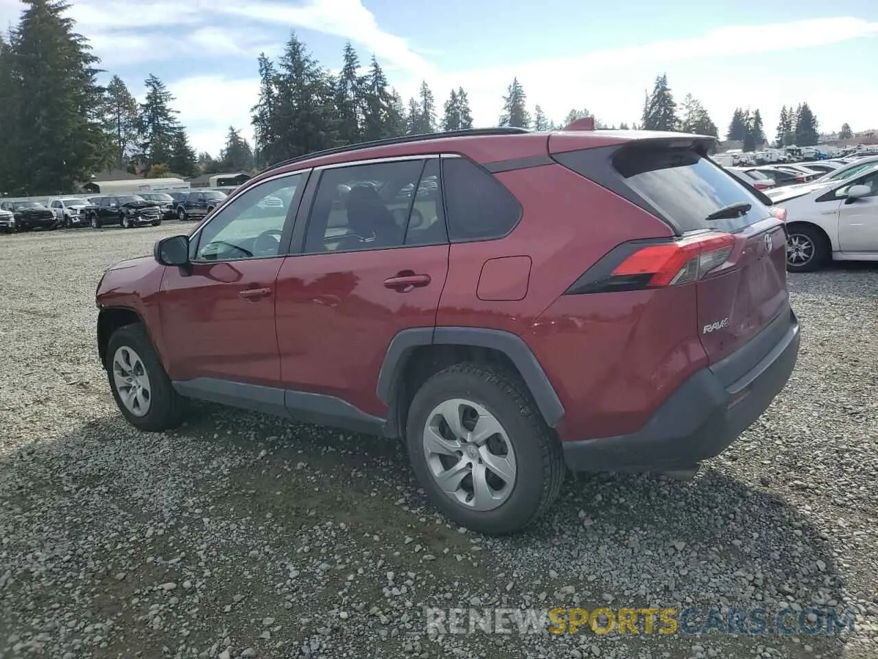 2 Photograph of a damaged car 2T3F1RFVXLC087289 TOYOTA RAV4 2020