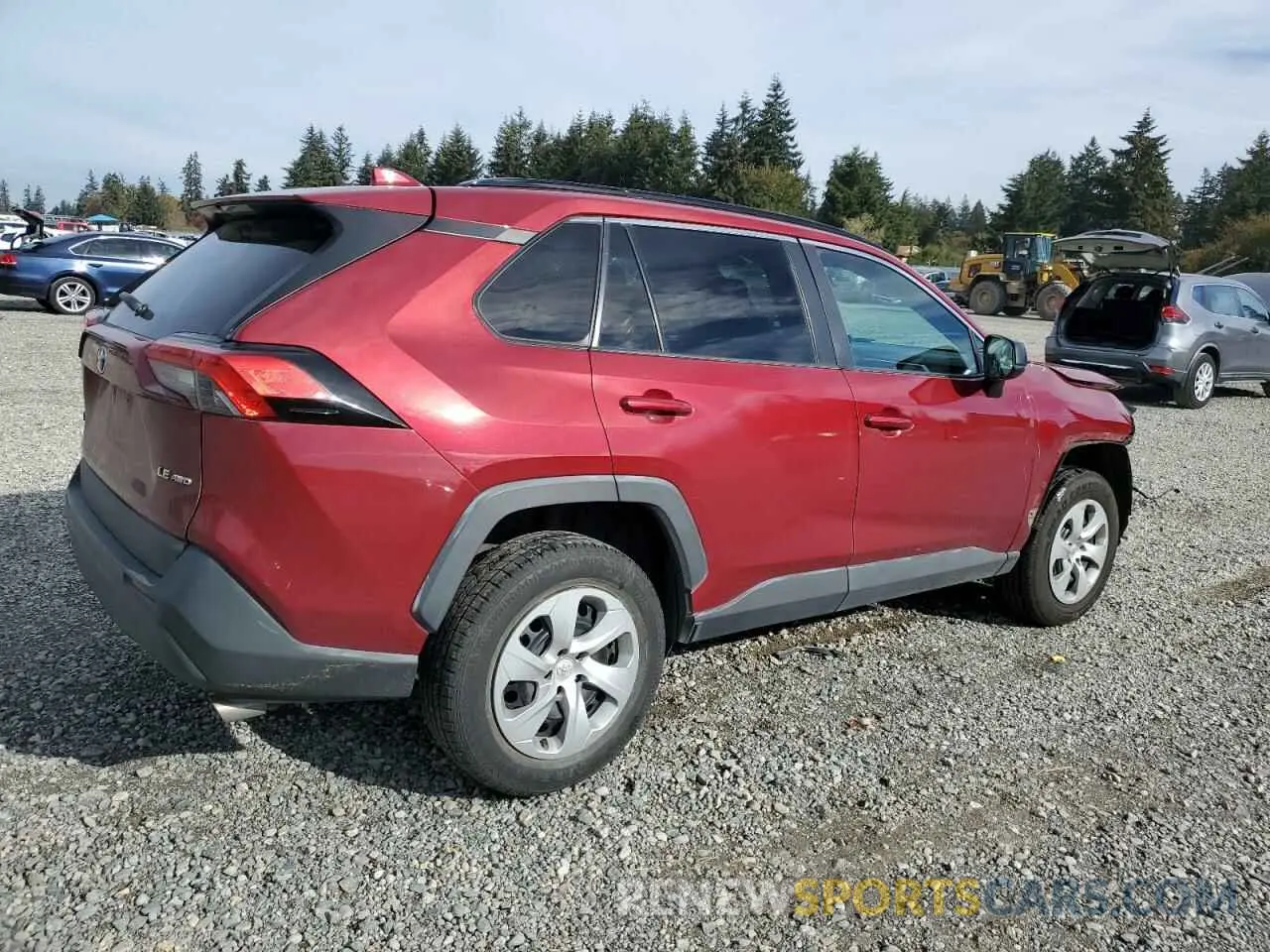 3 Photograph of a damaged car 2T3F1RFVXLC087289 TOYOTA RAV4 2020