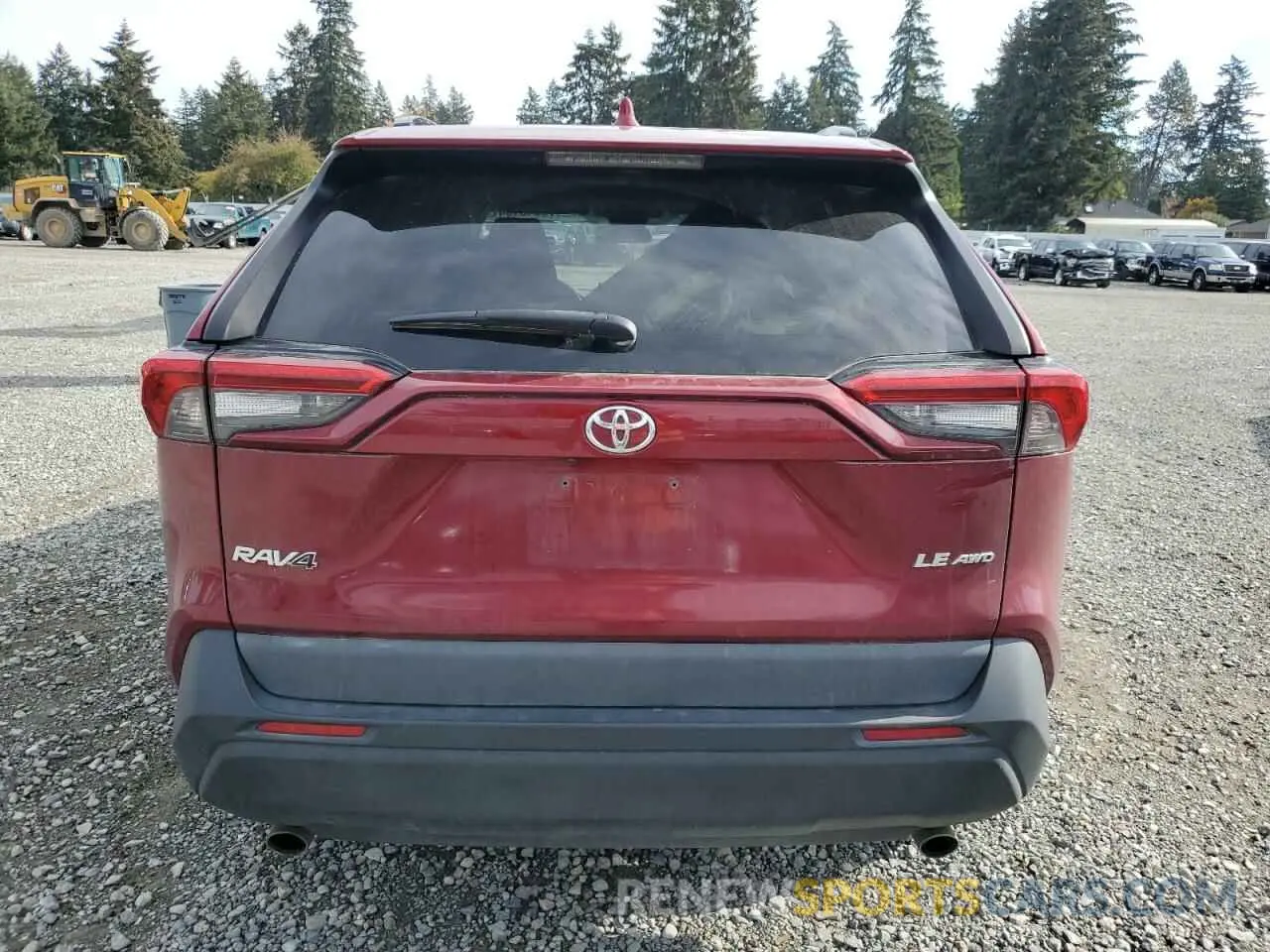6 Photograph of a damaged car 2T3F1RFVXLC087289 TOYOTA RAV4 2020