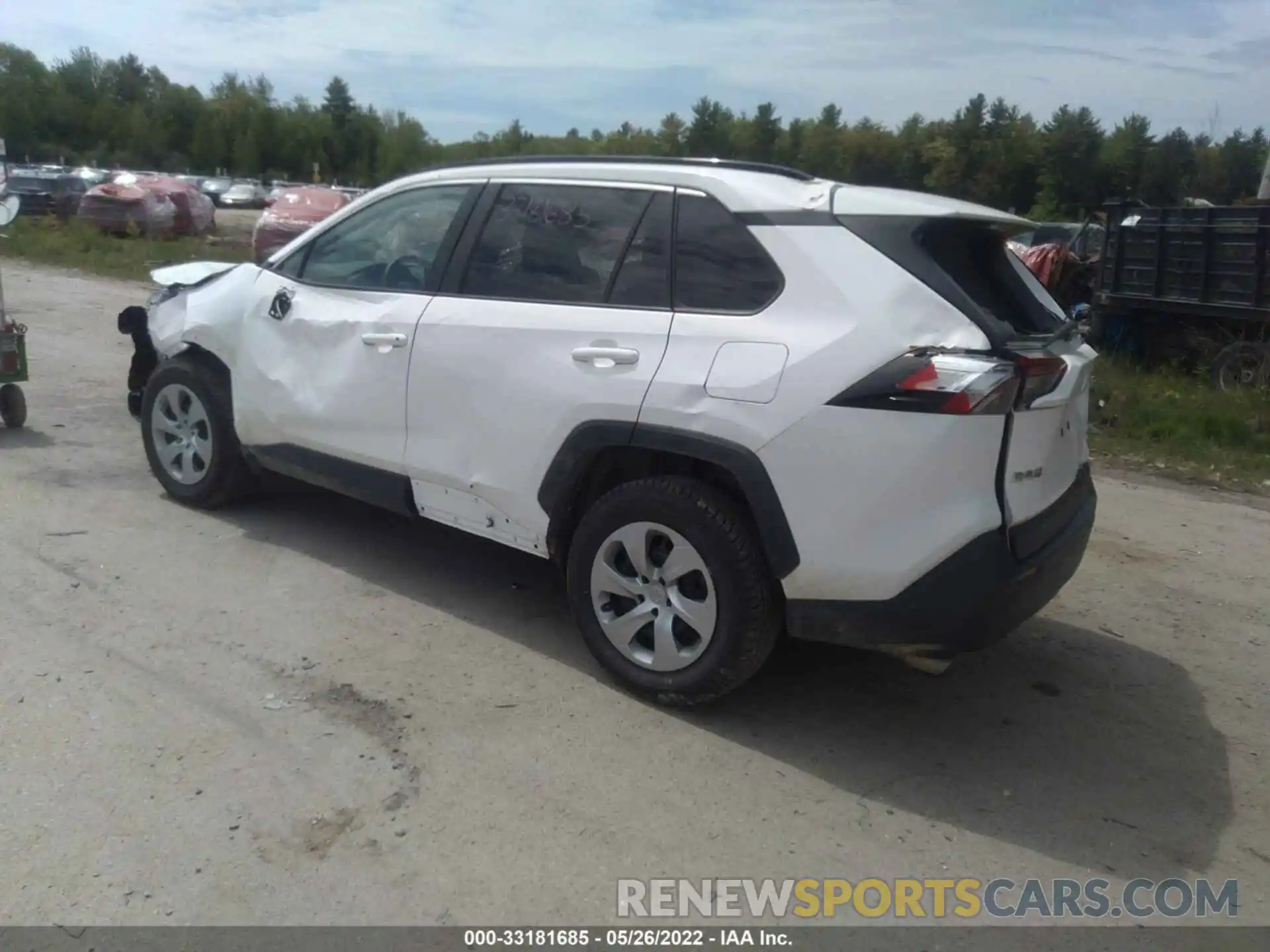 3 Photograph of a damaged car 2T3F1RFVXLC108951 TOYOTA RAV4 2020