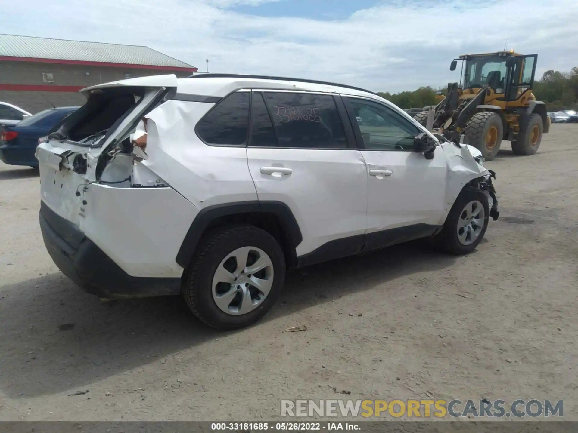 4 Photograph of a damaged car 2T3F1RFVXLC108951 TOYOTA RAV4 2020