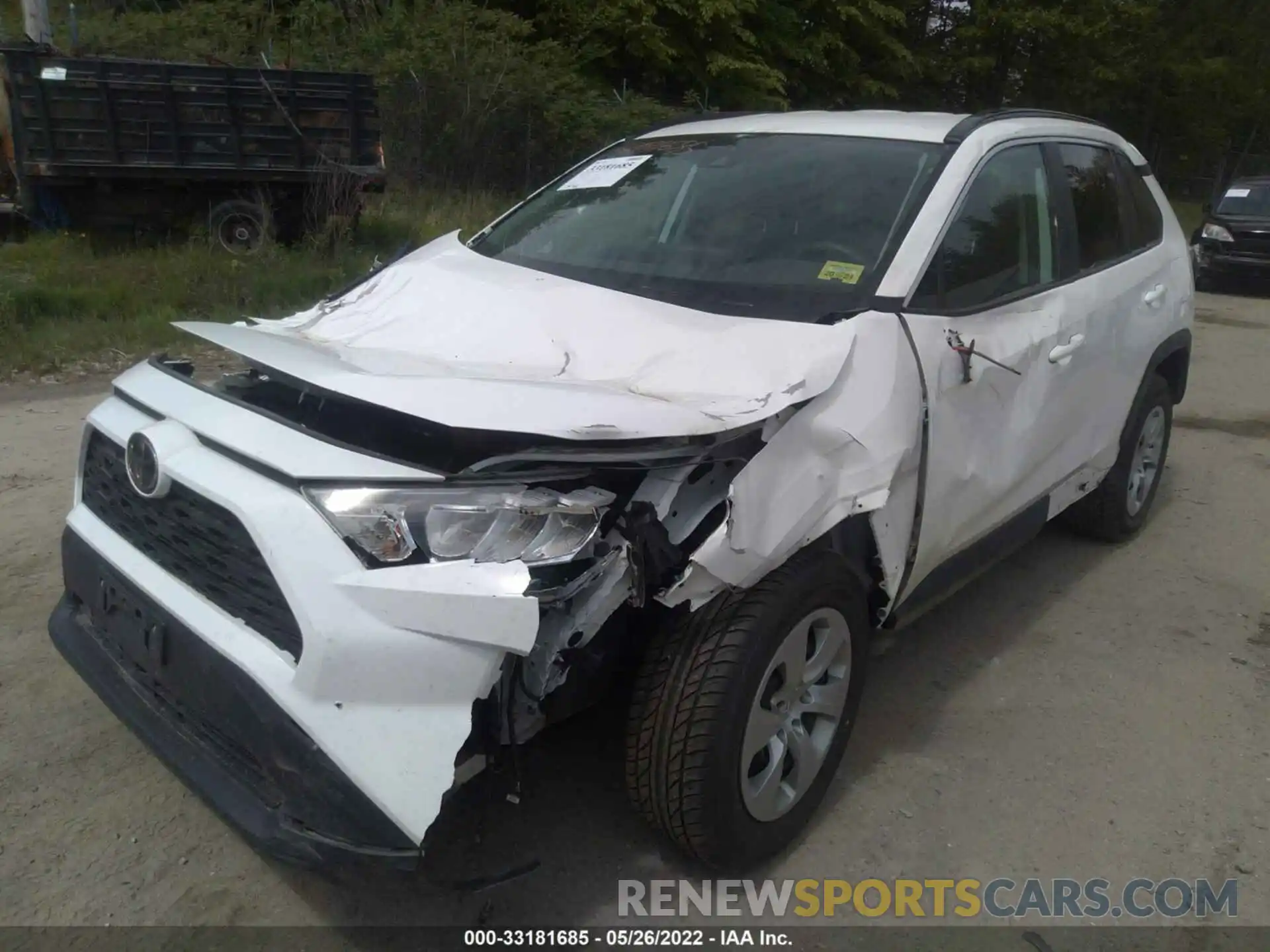 6 Photograph of a damaged car 2T3F1RFVXLC108951 TOYOTA RAV4 2020