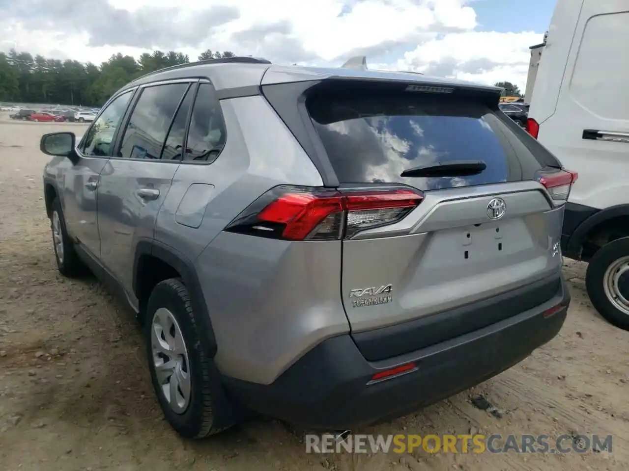 3 Photograph of a damaged car 2T3F1RFVXLC123739 TOYOTA RAV4 2020