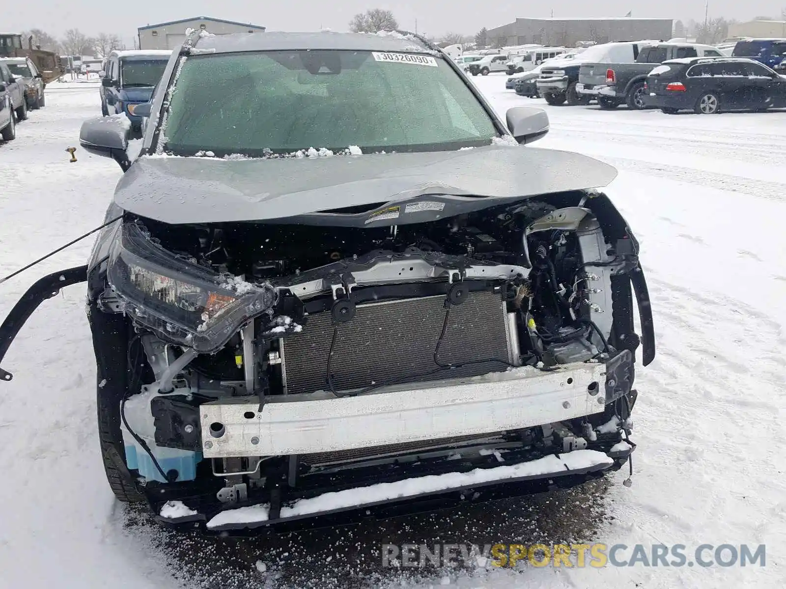 9 Photograph of a damaged car 2T3G1RFV0LC061188 TOYOTA RAV4 2020