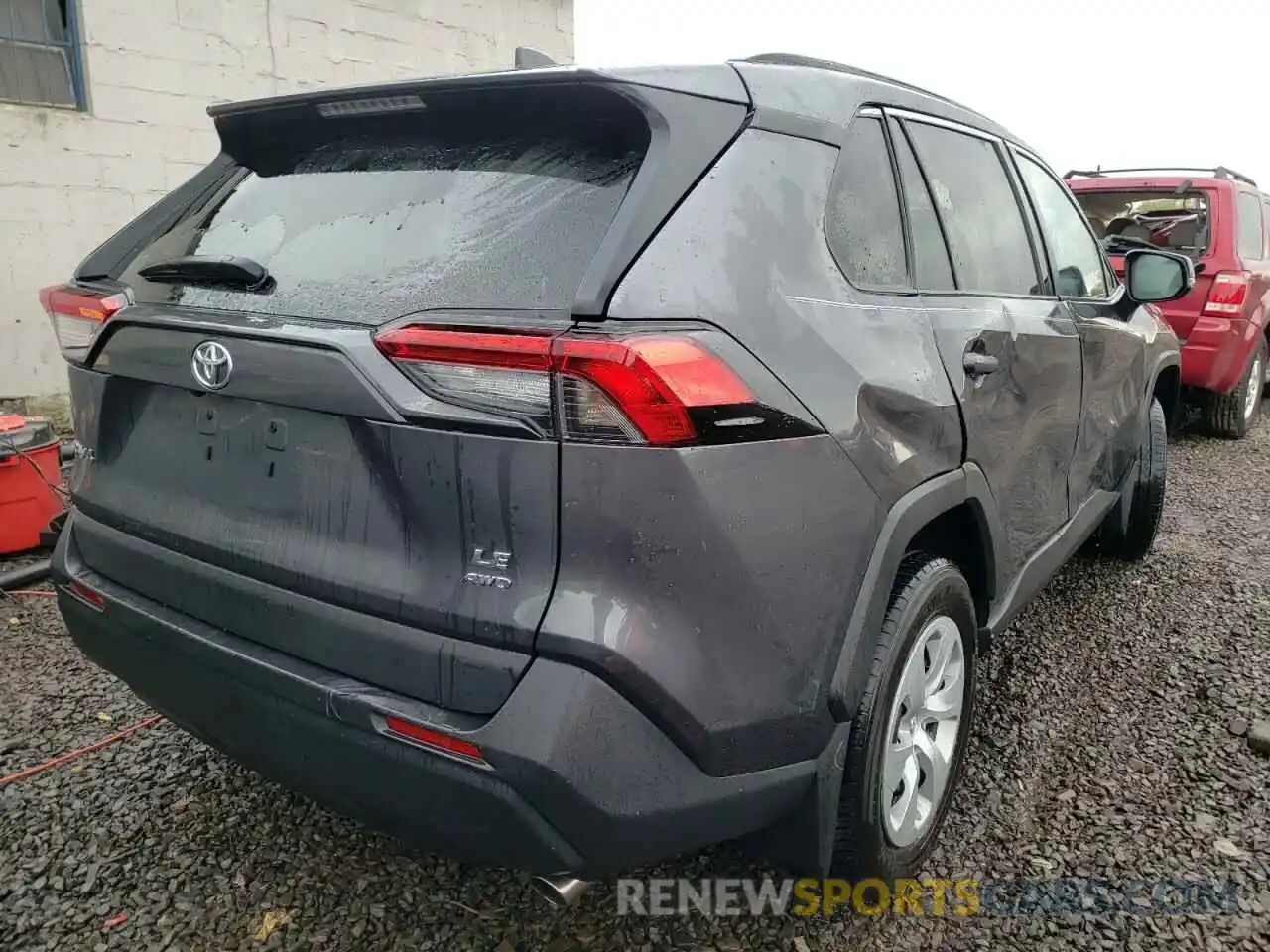 4 Photograph of a damaged car 2T3G1RFV0LC078511 TOYOTA RAV4 2020