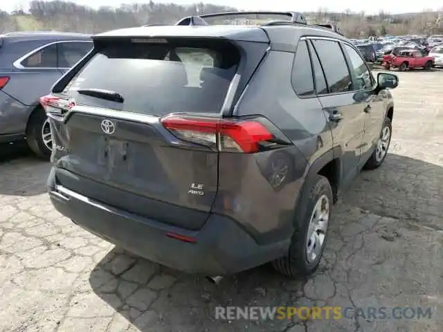 4 Photograph of a damaged car 2T3G1RFV0LW089538 TOYOTA RAV4 2020