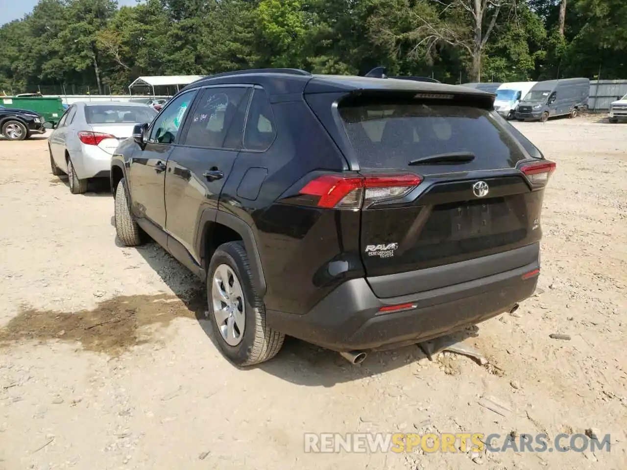 3 Photograph of a damaged car 2T3G1RFV0LW134235 TOYOTA RAV4 2020