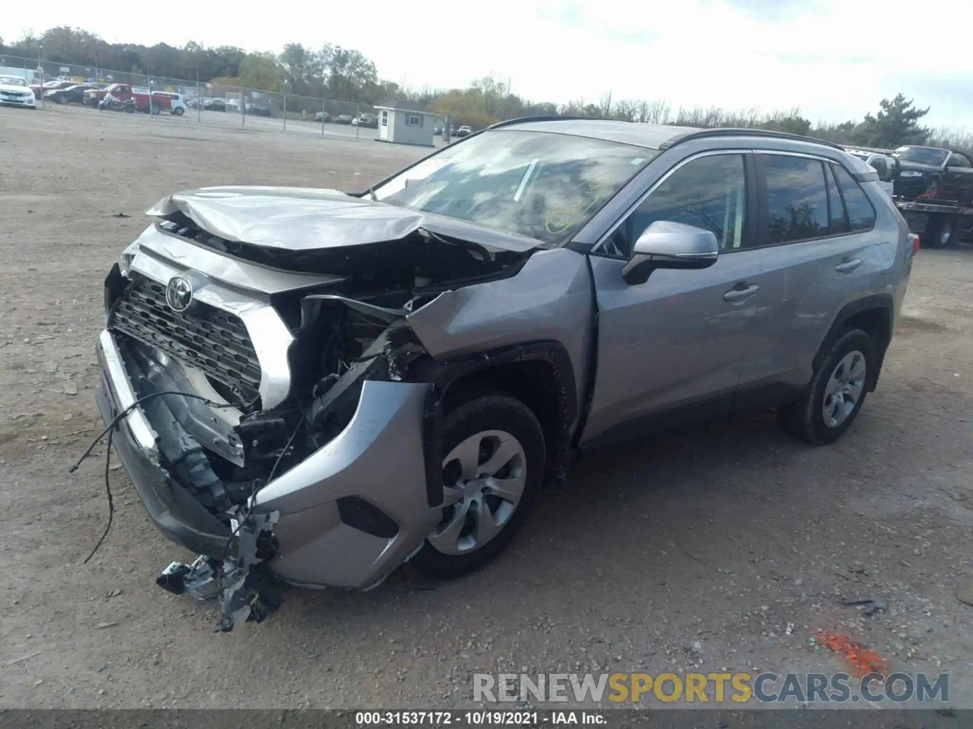 2 Photograph of a damaged car 2T3G1RFV1LC069350 TOYOTA RAV4 2020