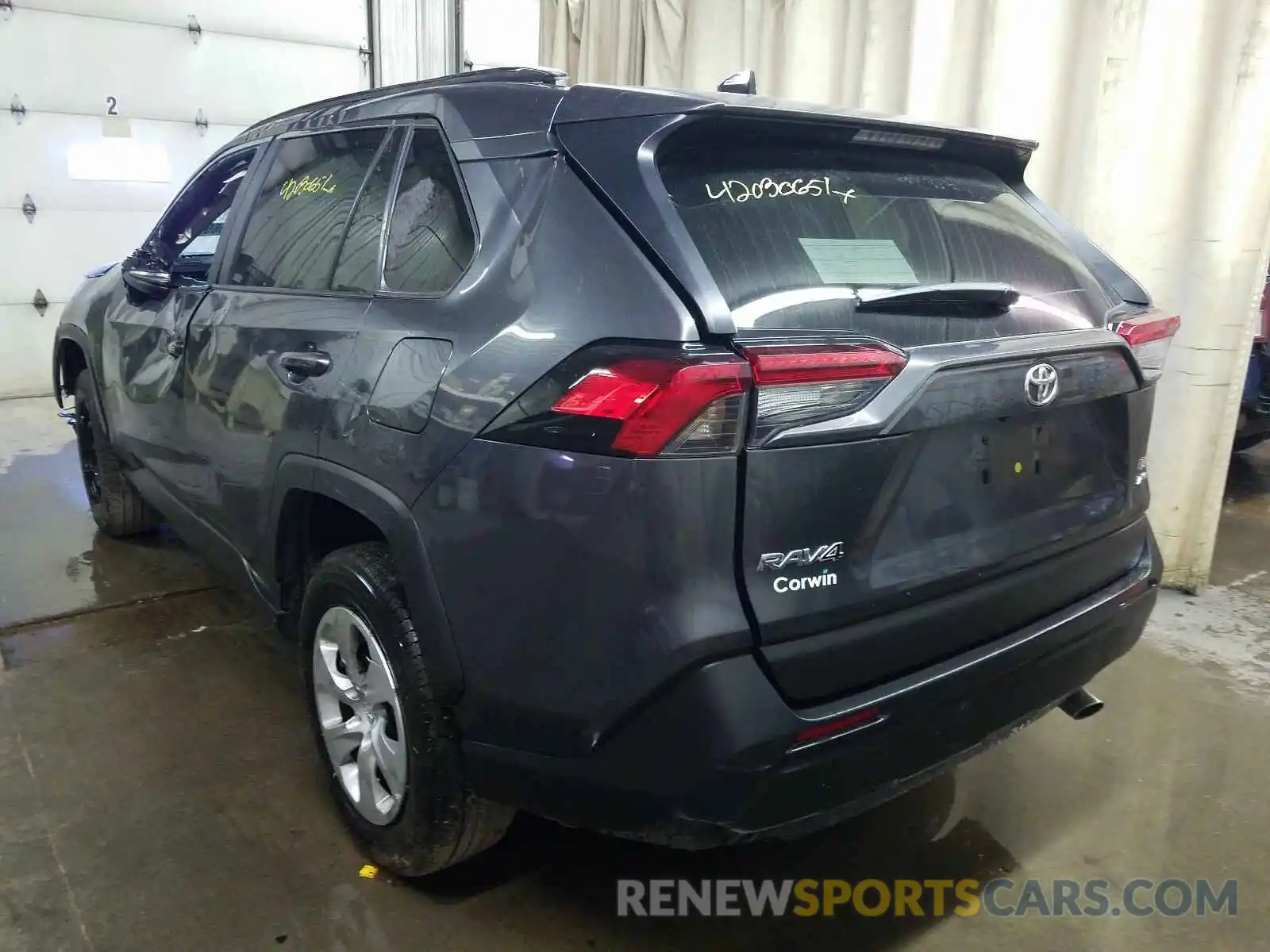 3 Photograph of a damaged car 2T3G1RFV1LC130356 TOYOTA RAV4 2020