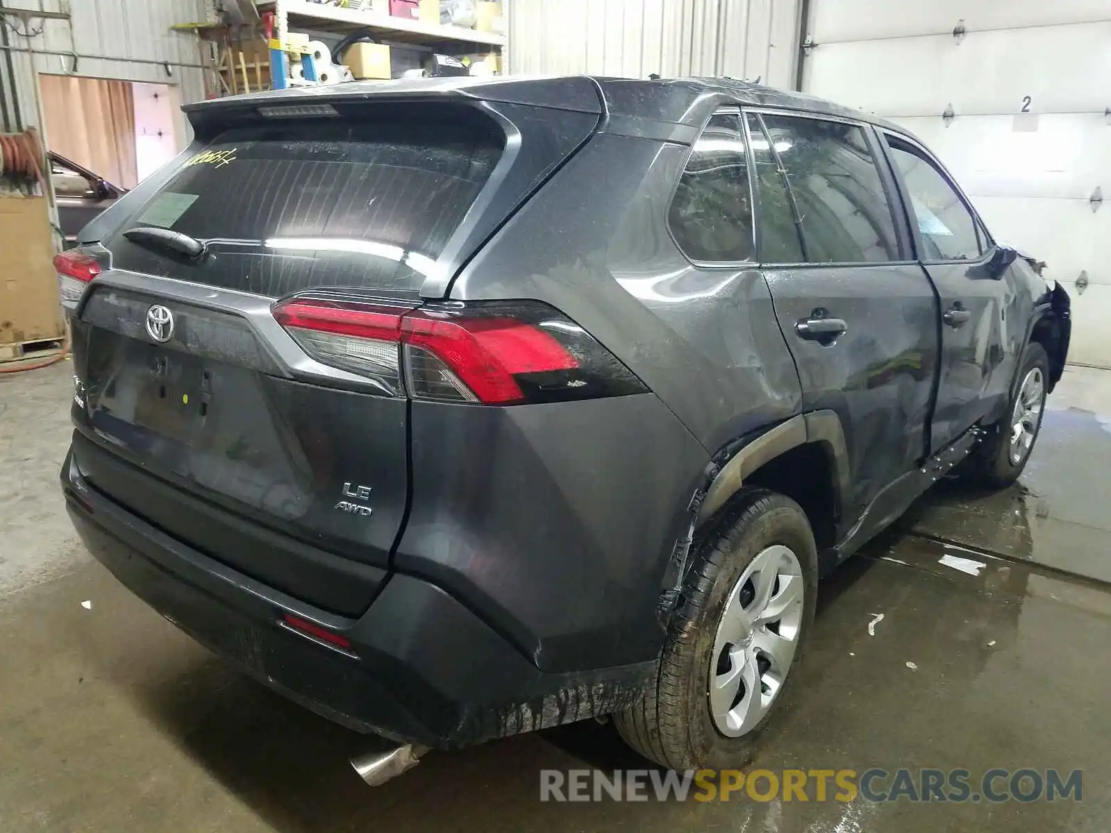 4 Photograph of a damaged car 2T3G1RFV1LC130356 TOYOTA RAV4 2020